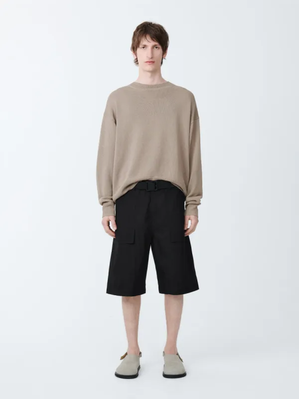 Tiller Short in Black made by Studio Nicholson