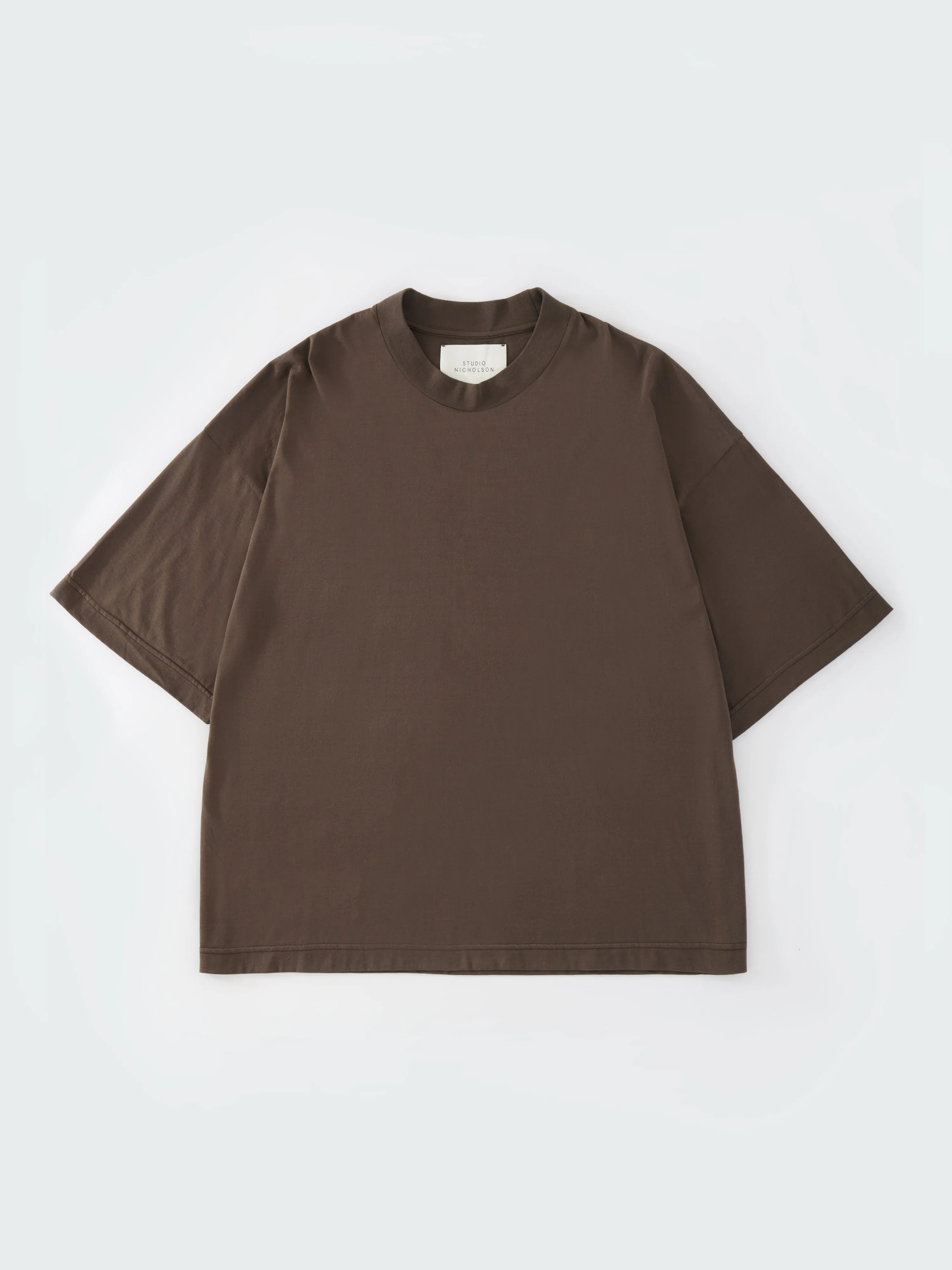 Piu T-Shirt in Carob sold by Studio Nicholson product image thumbnail 4