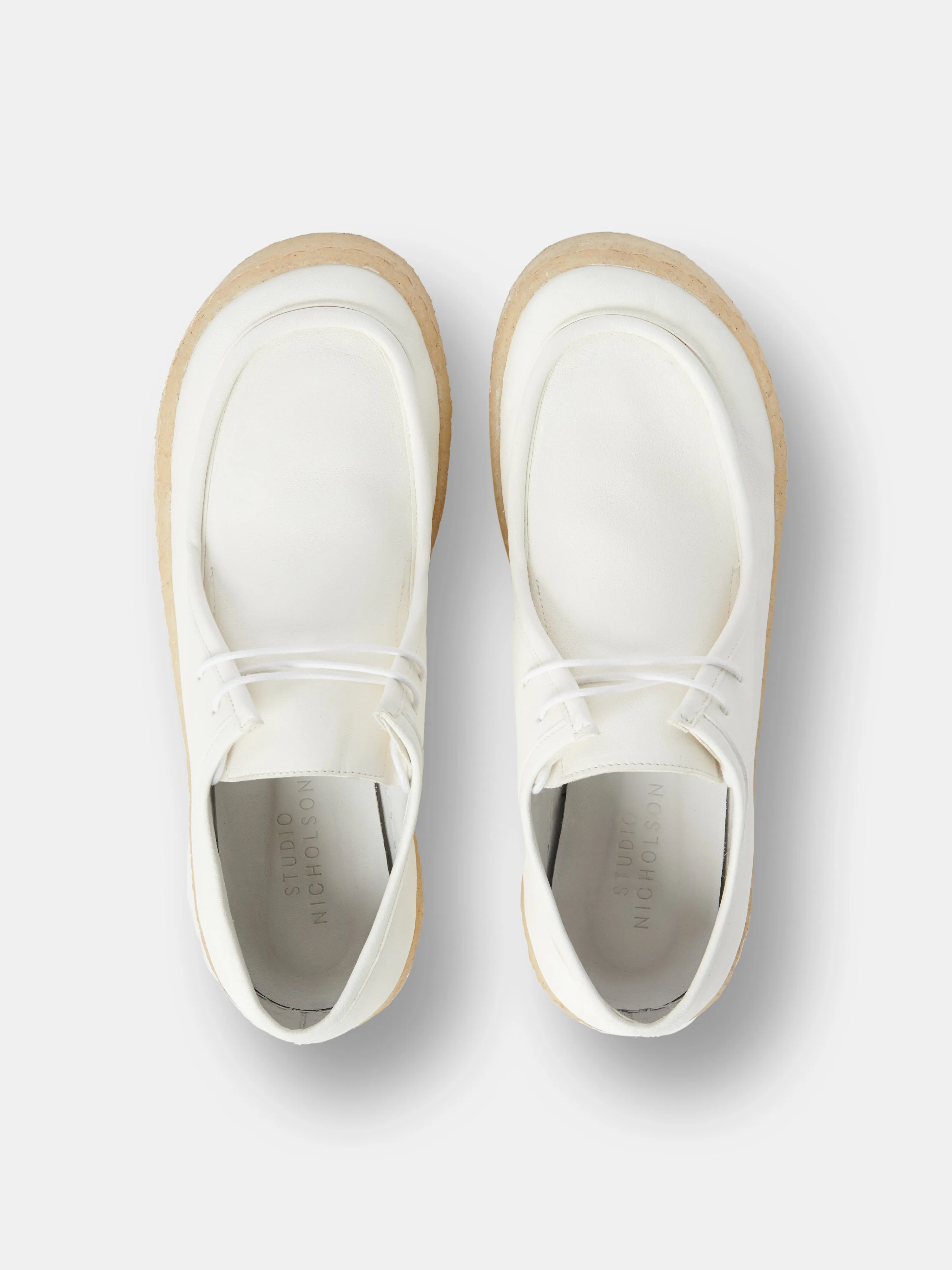 Womens Leitch Shoe in White sold by Studio Nicholson product image thumbnail 5