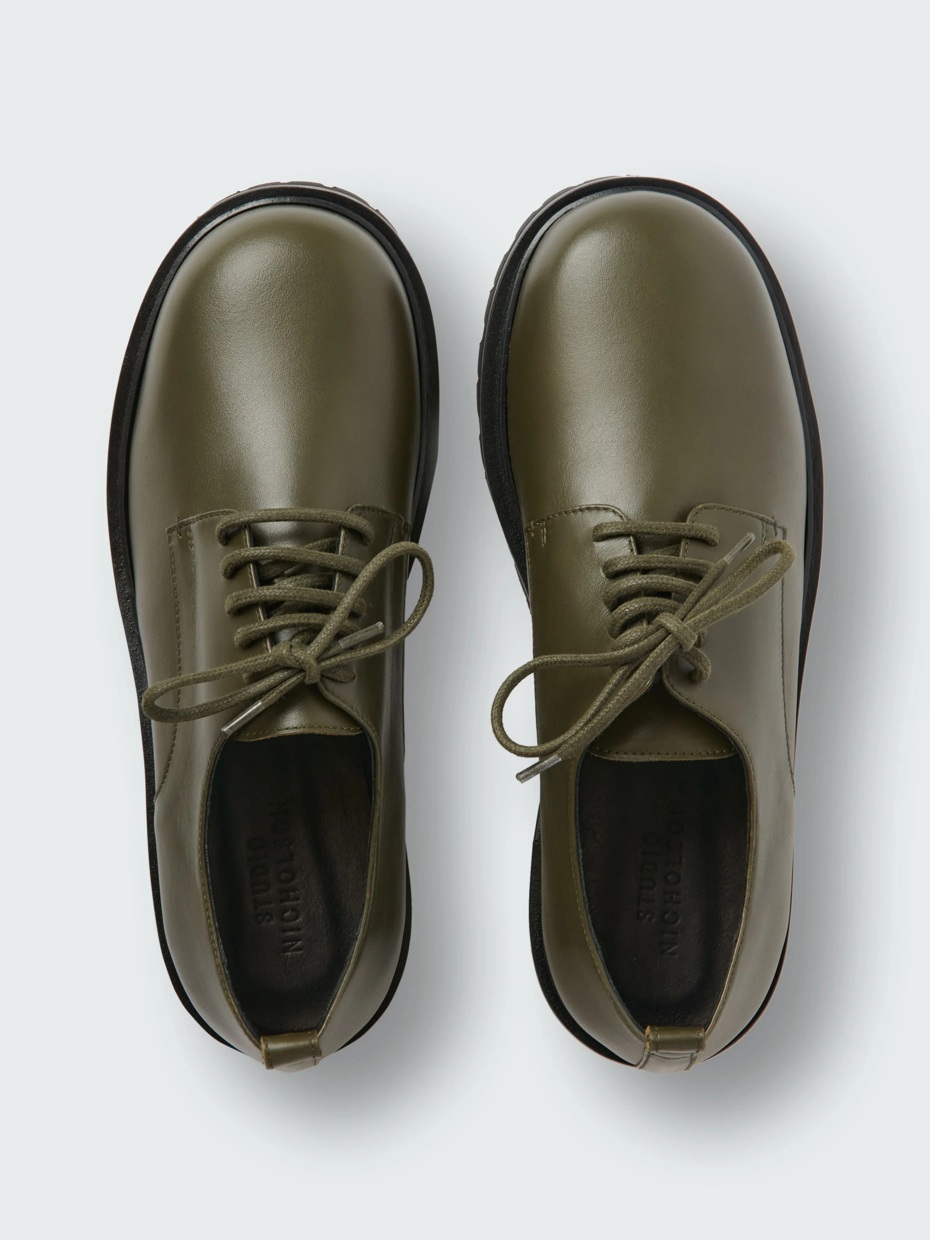 Jackson Shoe in Dark Sage sold by Studio Nicholson product image thumbnail 5