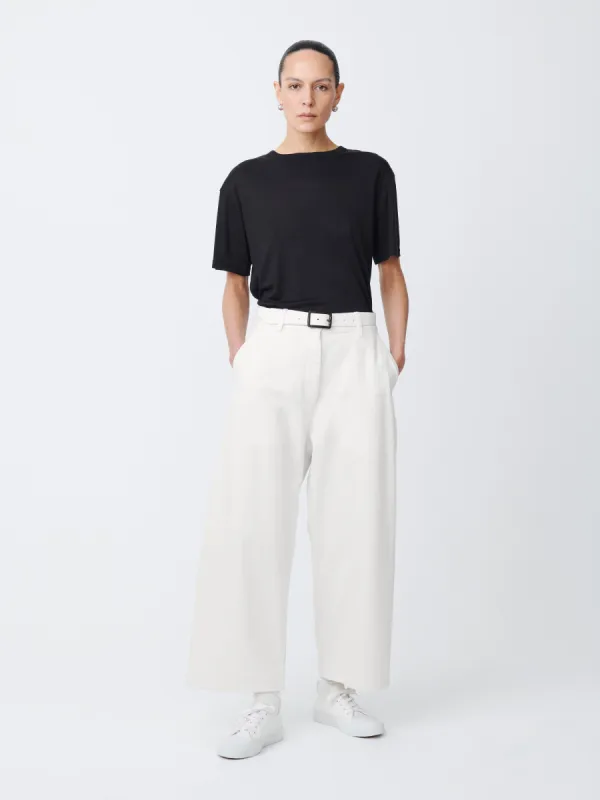 Chalco Denim Pant in Parchment sold by Studio Nicholson