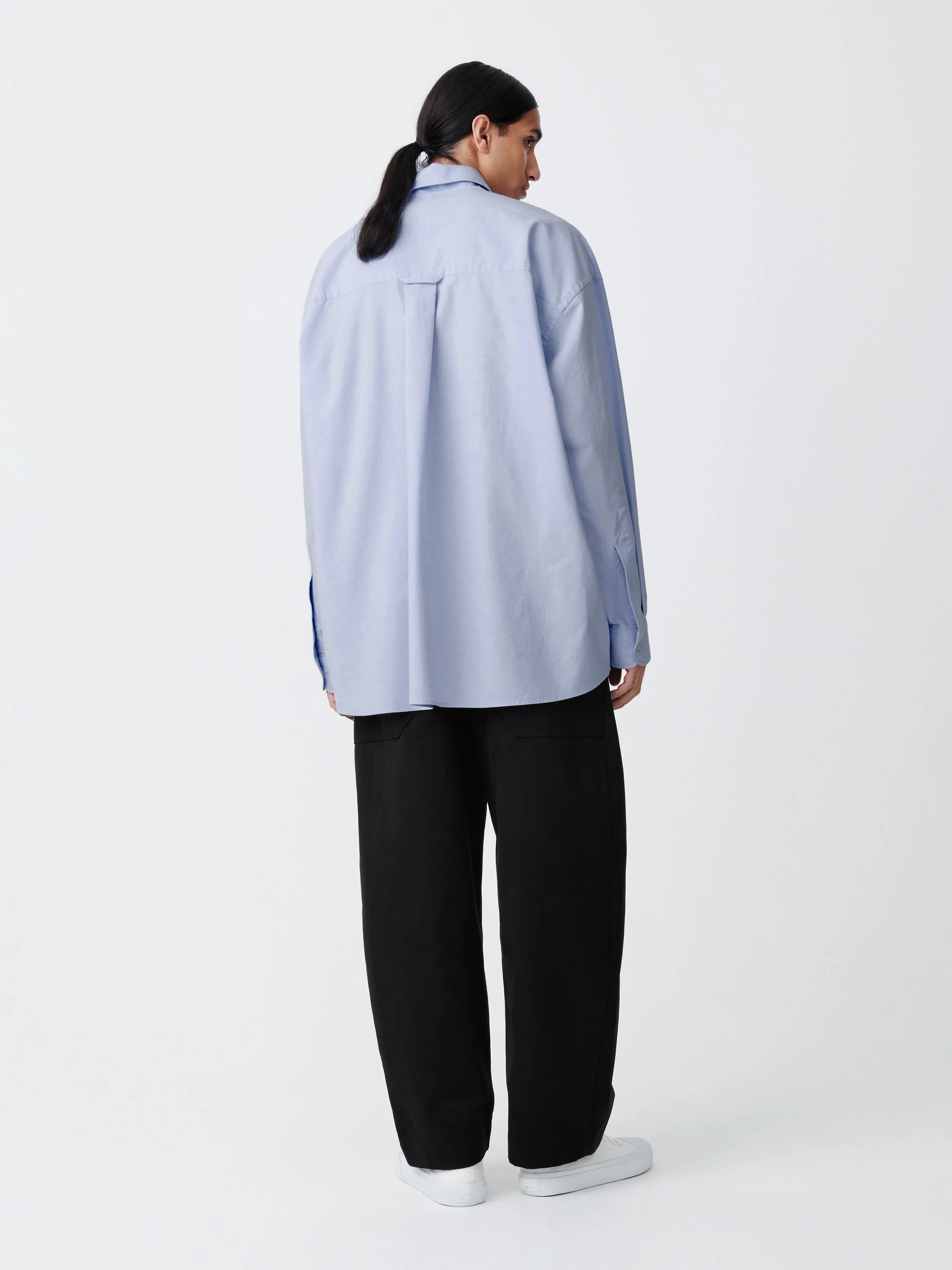 Ruskin Shirt in Powder Blue sold by Studio Nicholson product image thumbnail 3