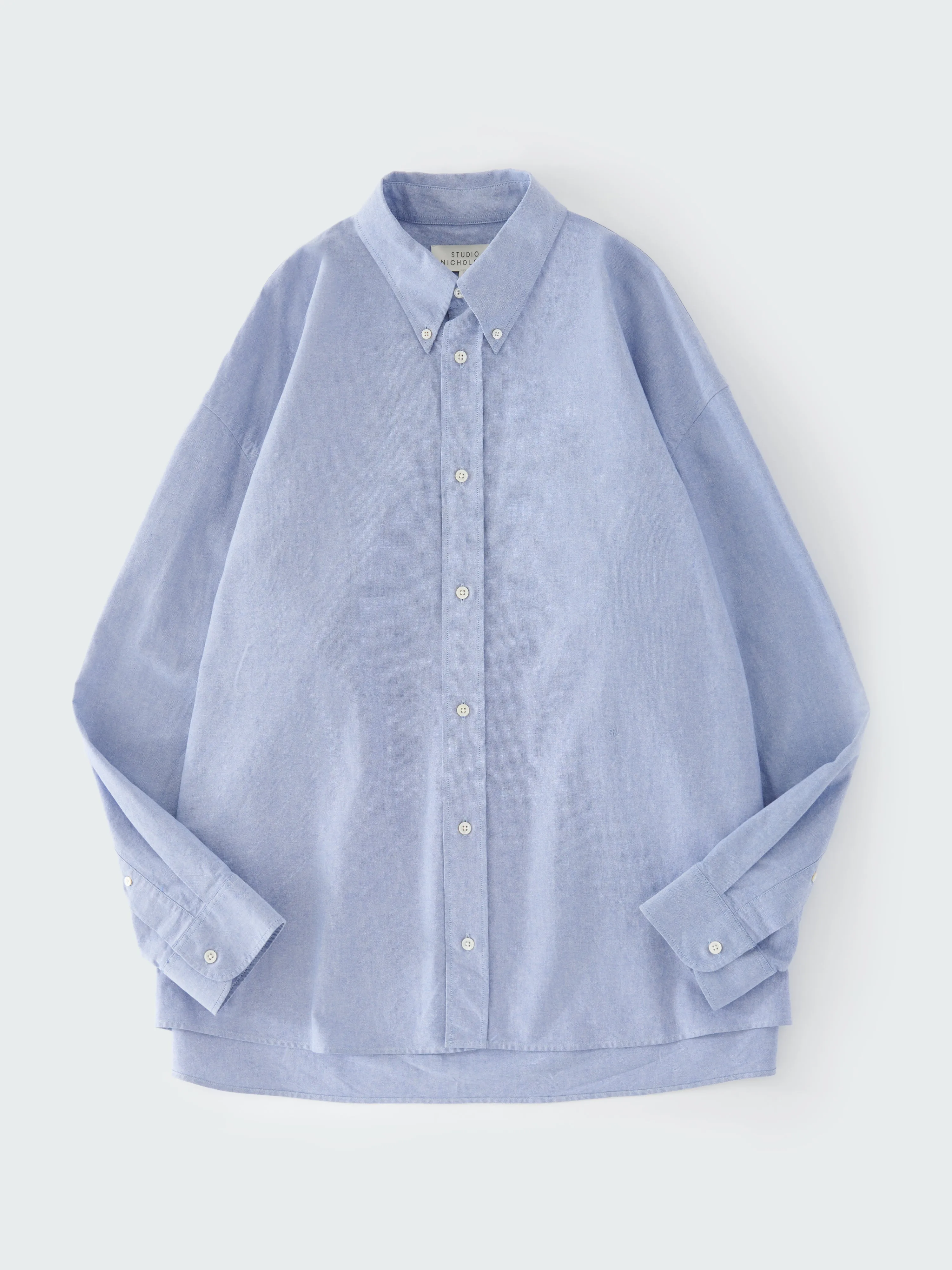 Ruskin Shirt in Powder Blue sold by Studio Nicholson product image thumbnail 5