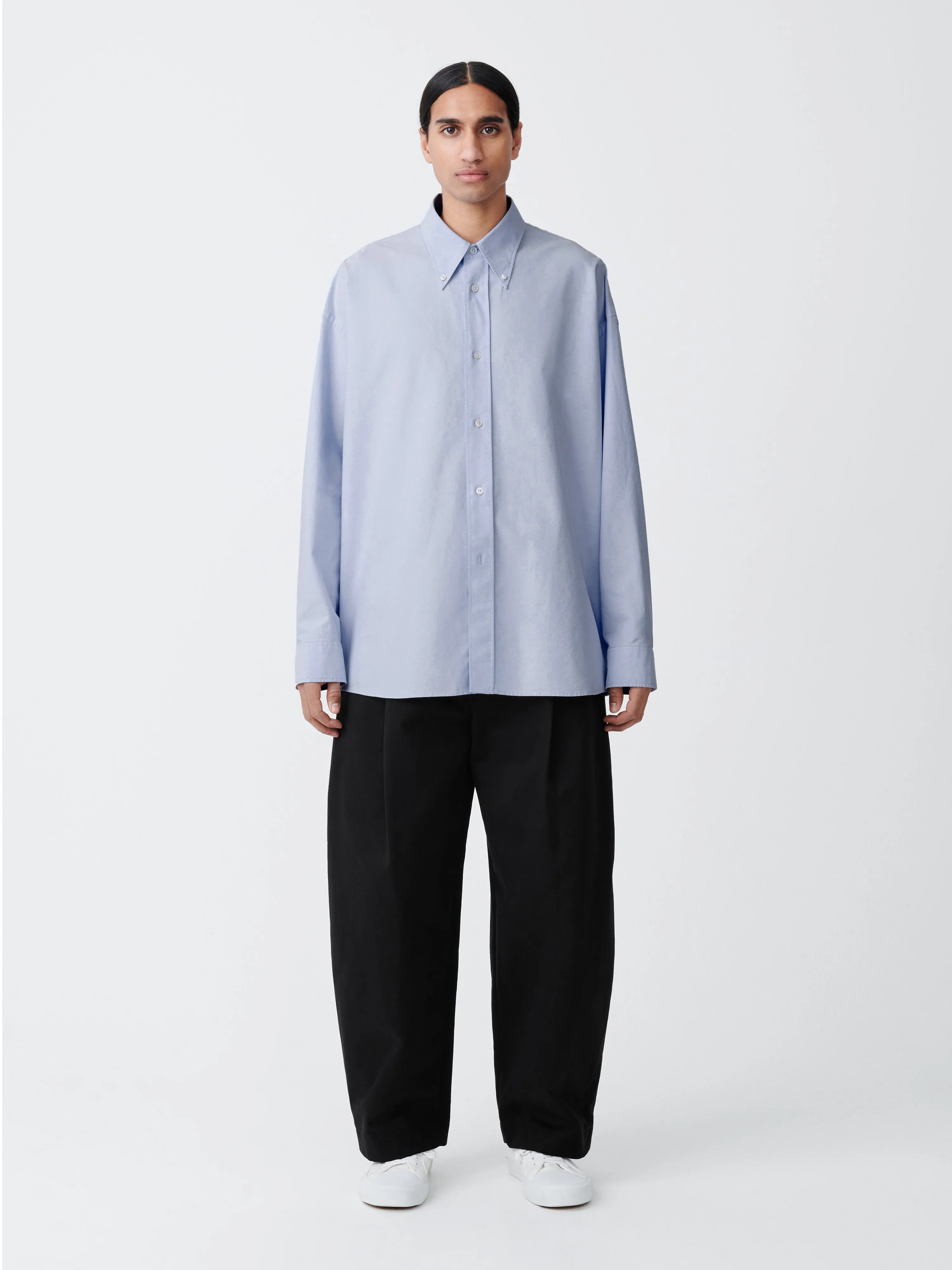 Ruskin Shirt in Powder Blue sold by Studio Nicholson product image thumbnail 2