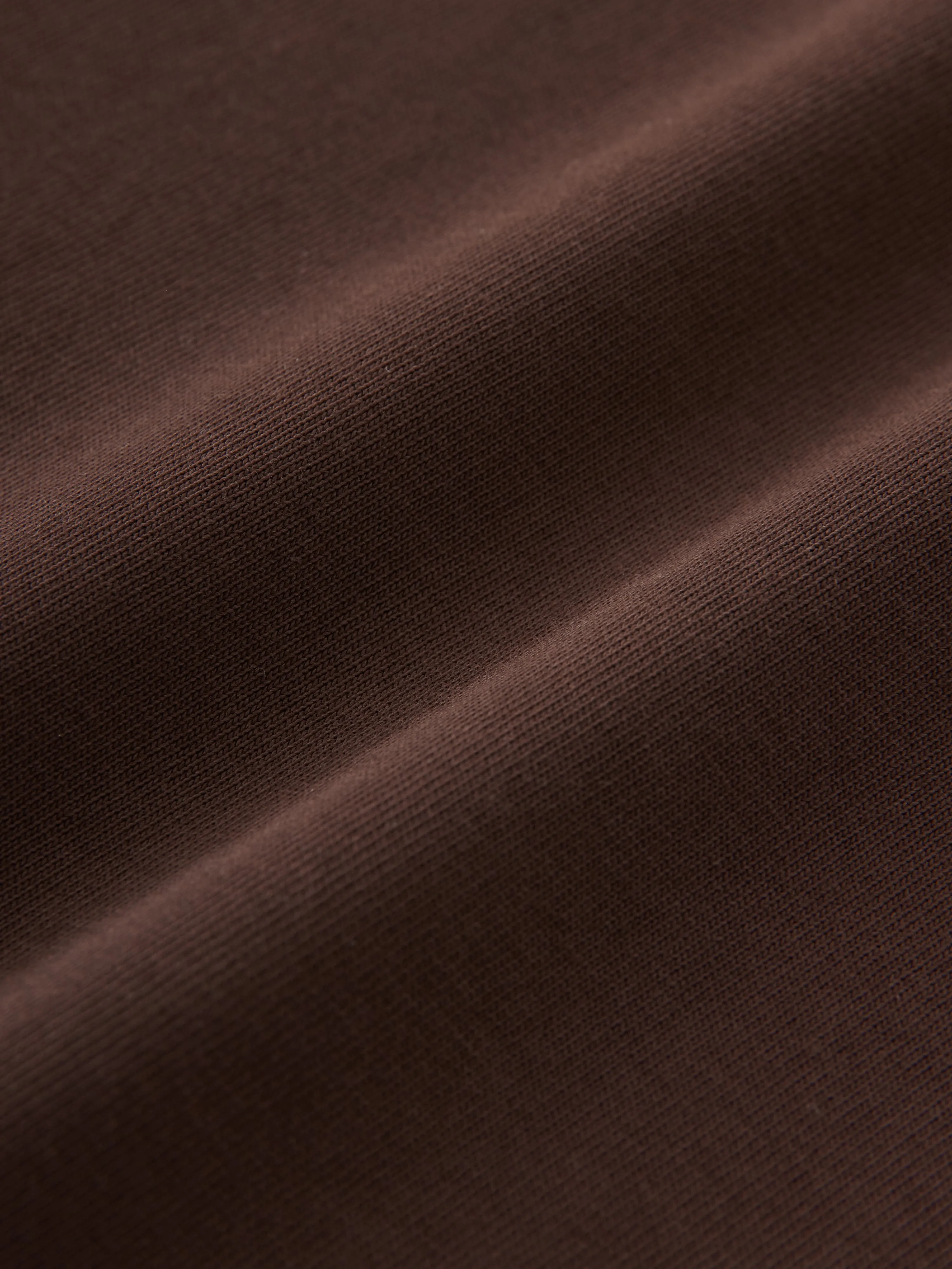 Lay T-Shirt in Chocolate sold by Studio Nicholson product image thumbnail 5