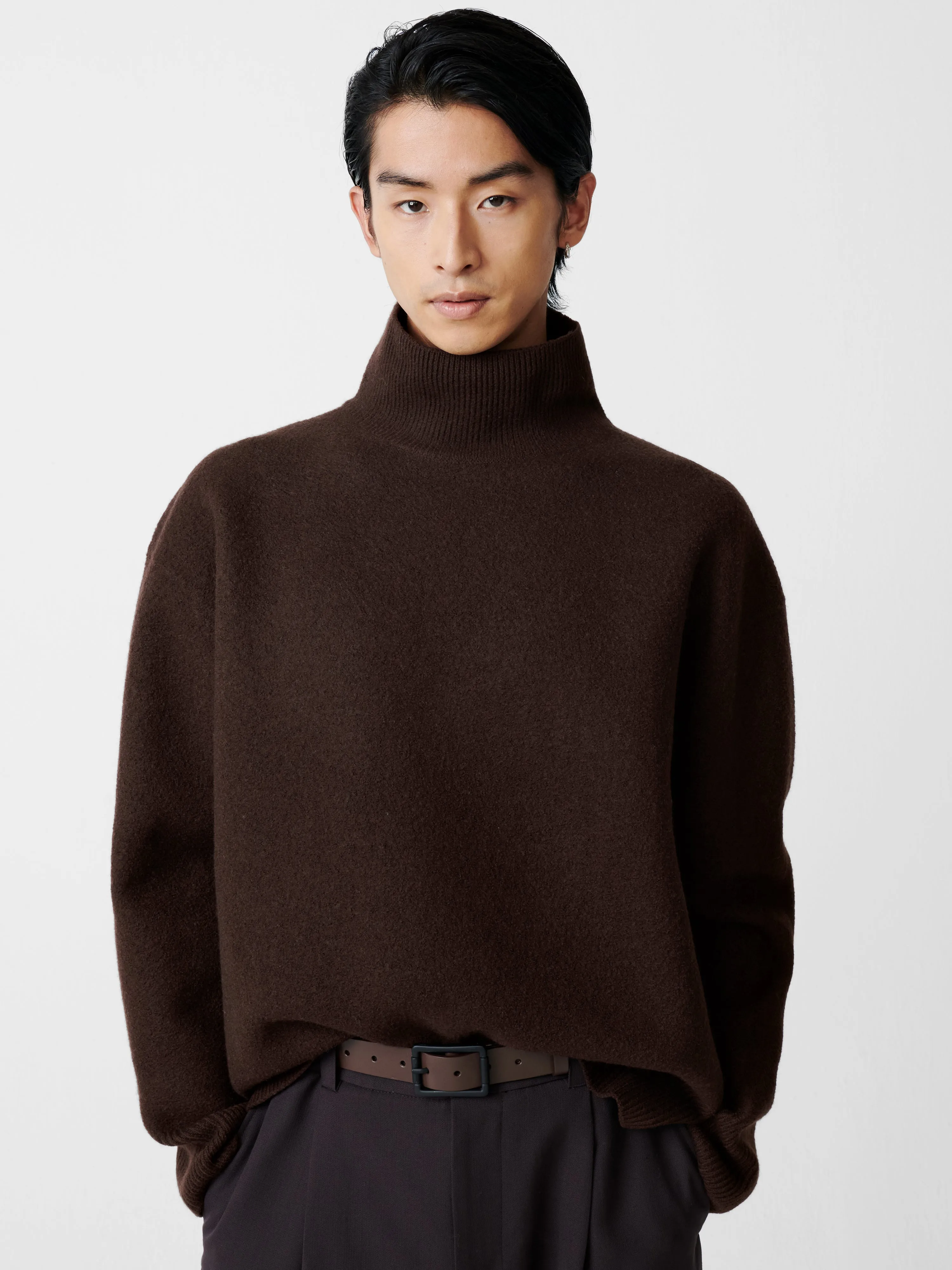 Denby Knit in Espresso Brown sold by Studio Nicholson product image thumbnail 4