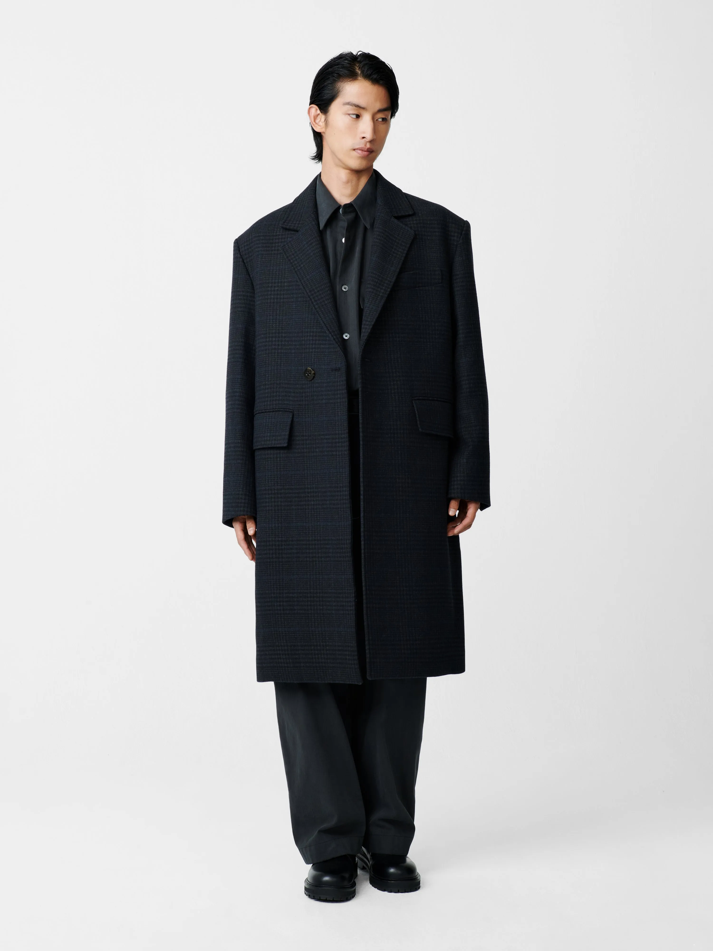 Brooke Coat in Multi sold by Studio Nicholson product image thumbnail 3