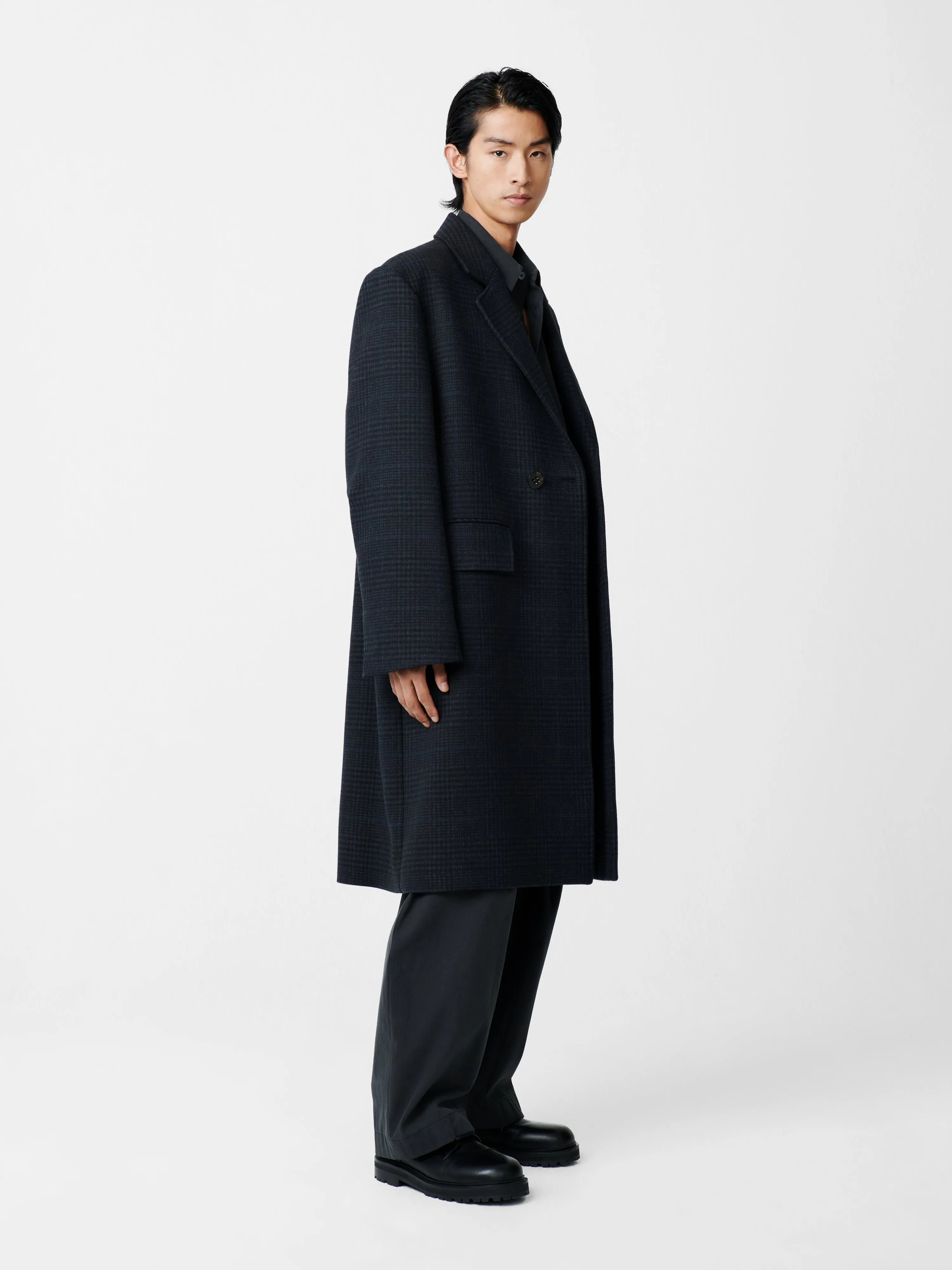 Brooke Coat in Multi sold by Studio Nicholson product image thumbnail 5