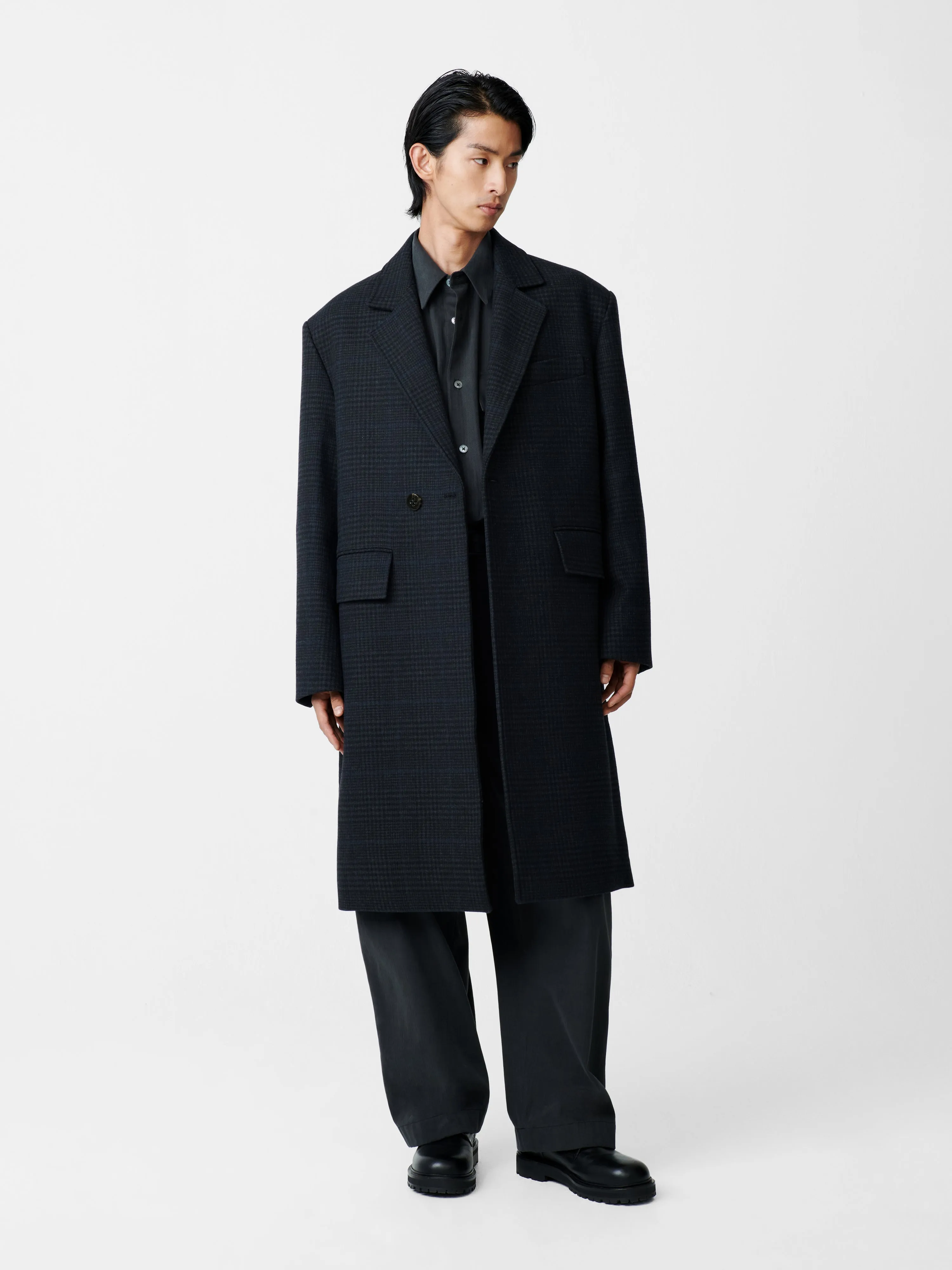 Brooke Coat in Multi sold by Studio Nicholson product image thumbnail 4