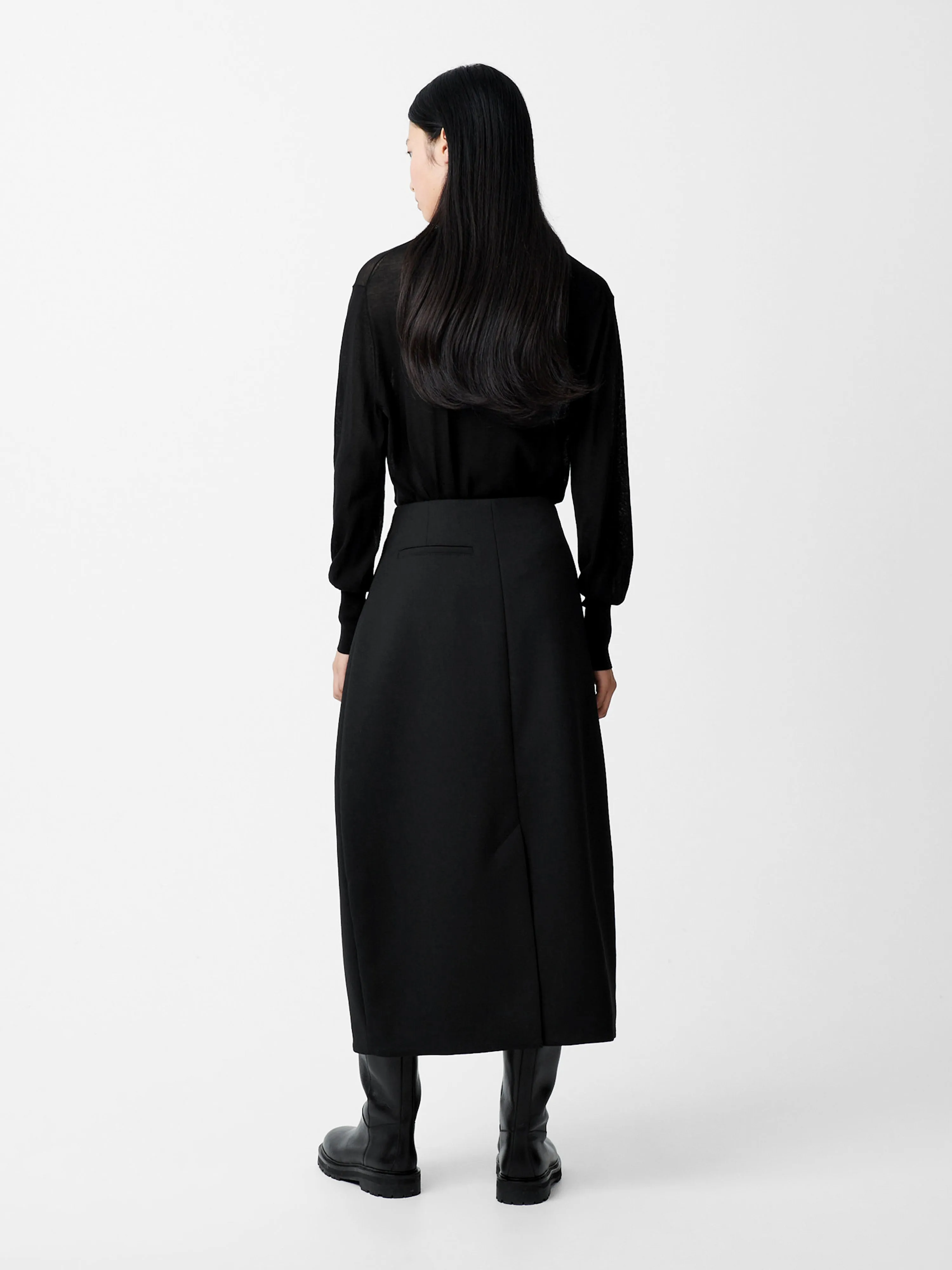 Nilo Knit in Black sold by Studio Nicholson product image thumbnail 5