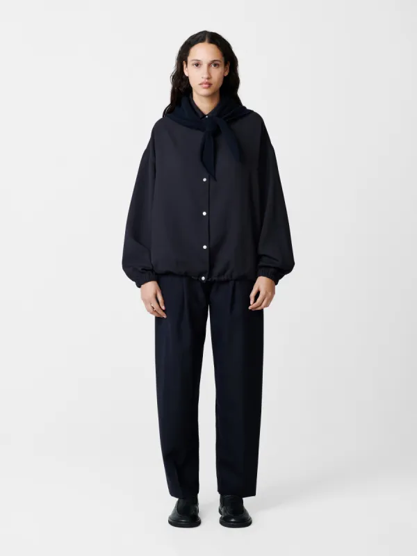 Sprung Jacket in Darkest Navy made by Studio Nicholson