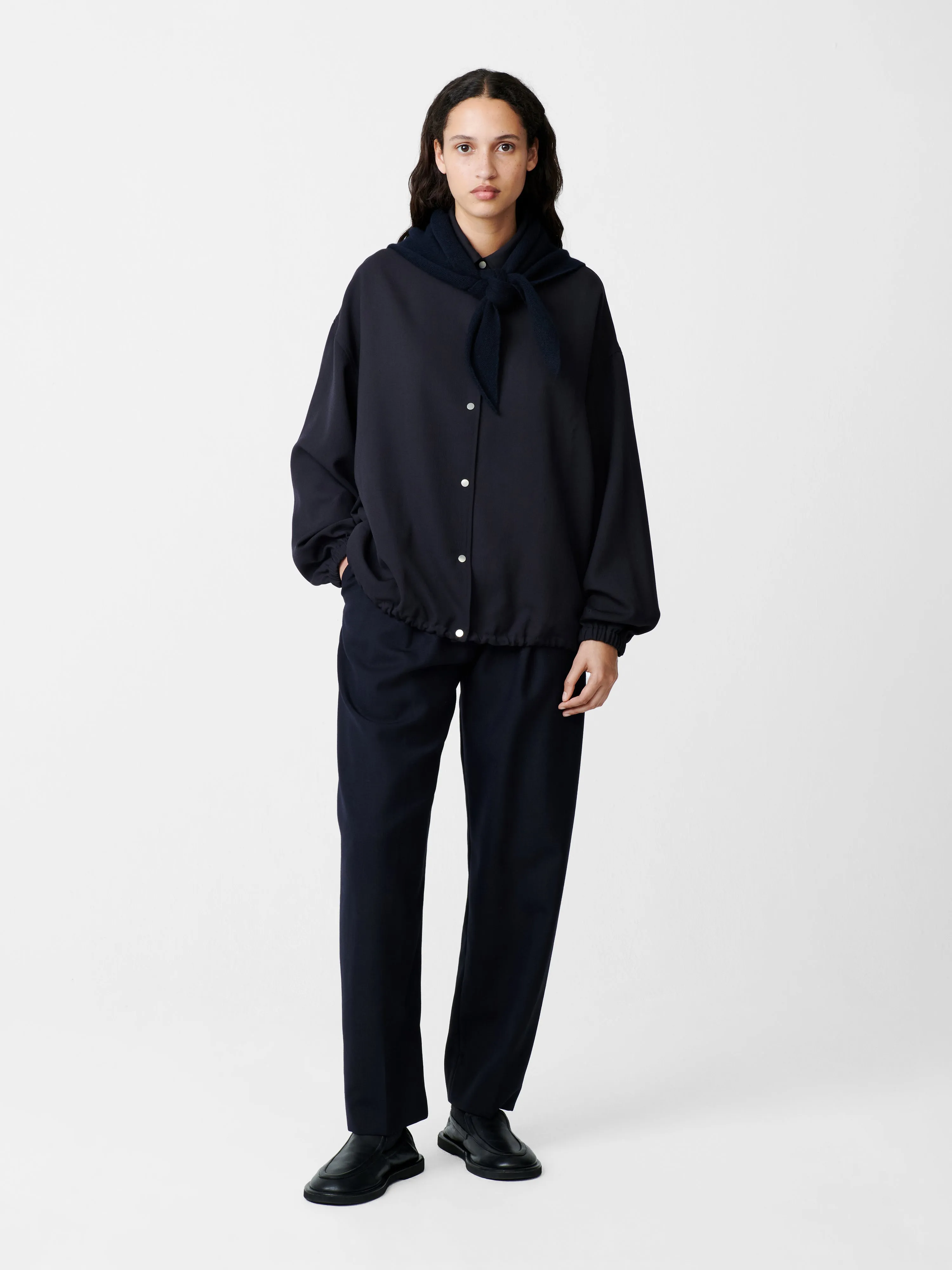 Sprung Jacket in Darkest Navy sold by Studio Nicholson product image thumbnail 4