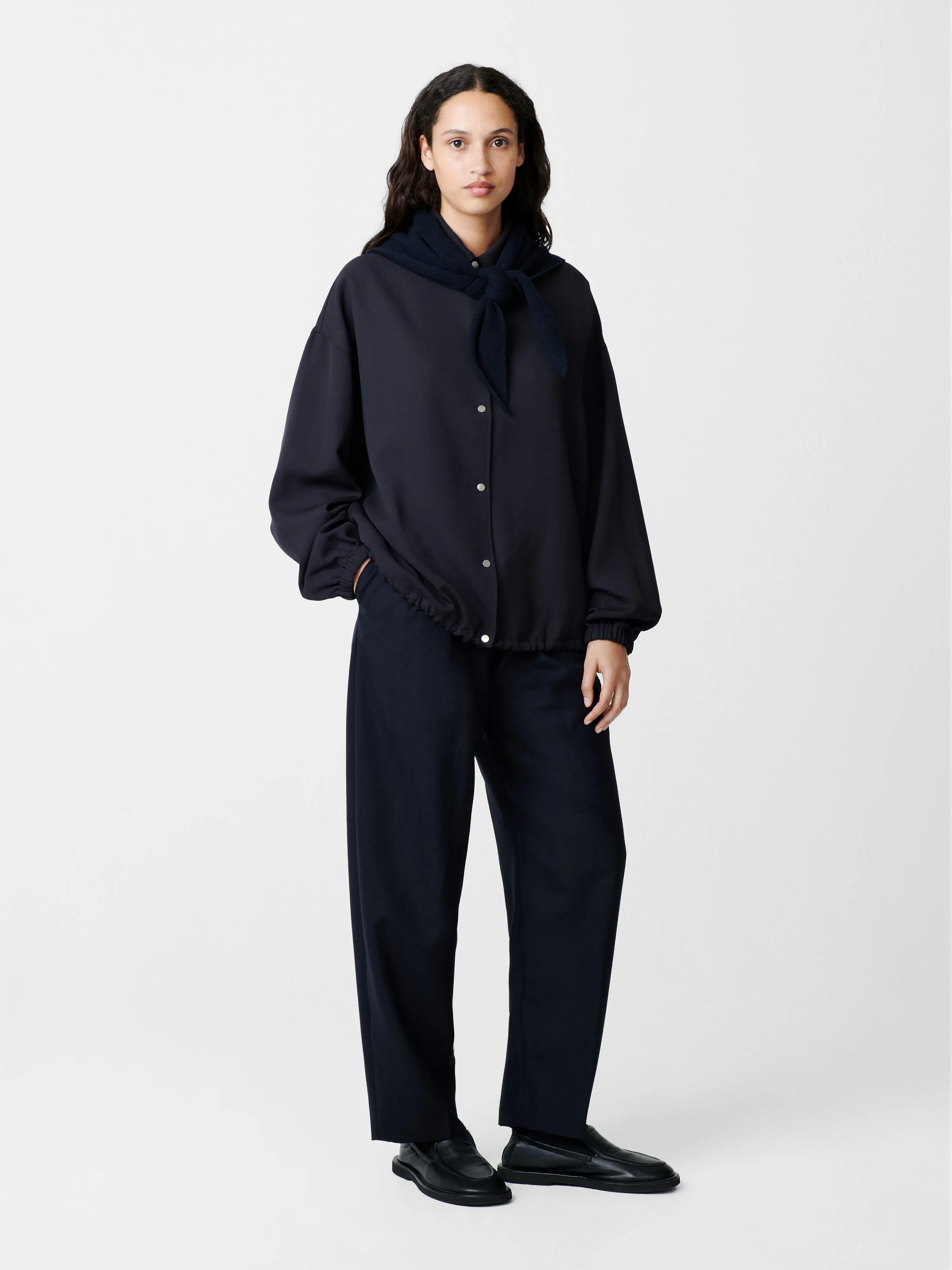 Sprung Jacket in Darkest Navy sold by Studio Nicholson product image thumbnail 2