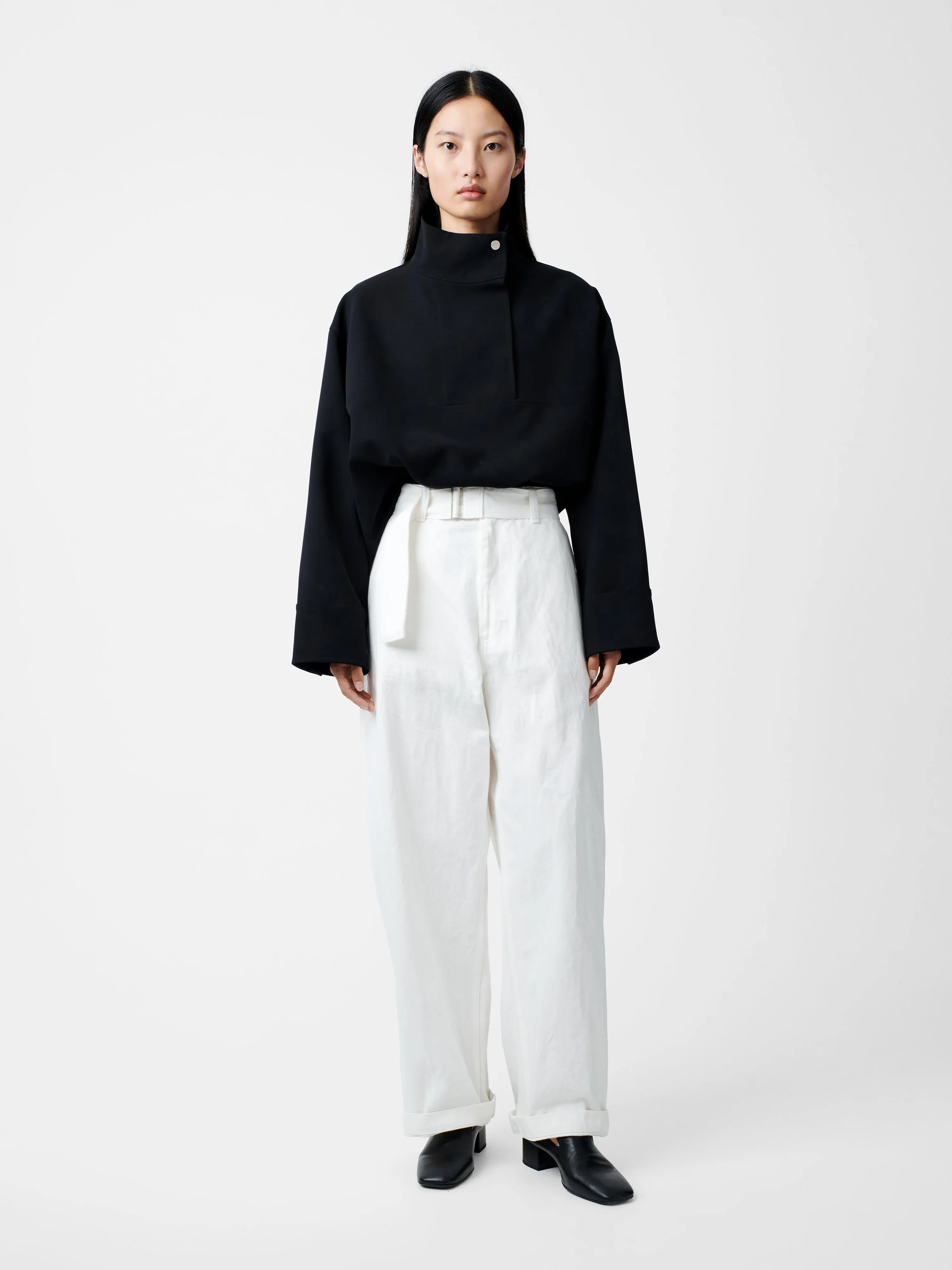 Loder Jacket in Black sold by Studio Nicholson product image thumbnail 4