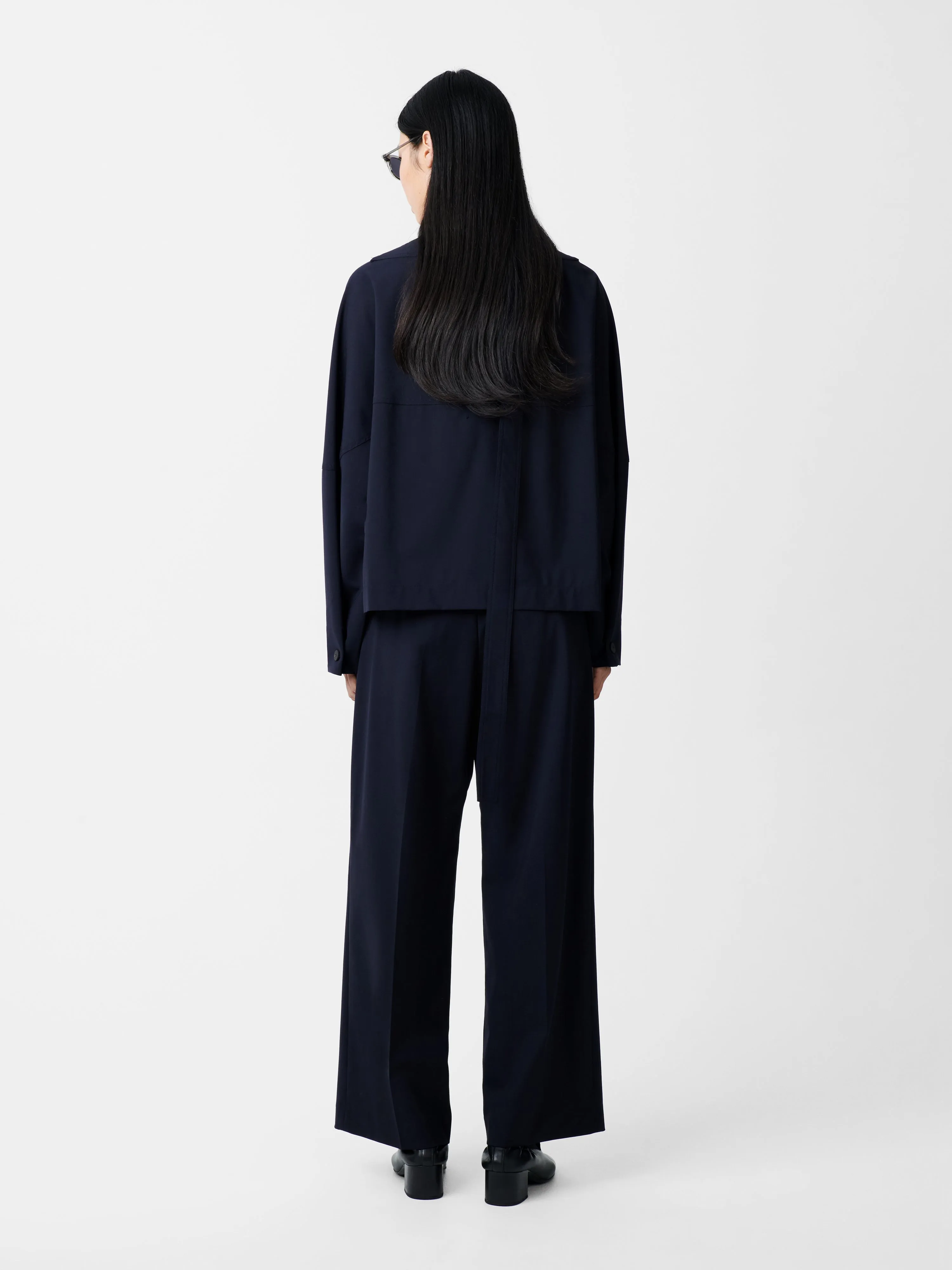 Velho Top in Darkest Navy sold by Studio Nicholson product image thumbnail 5