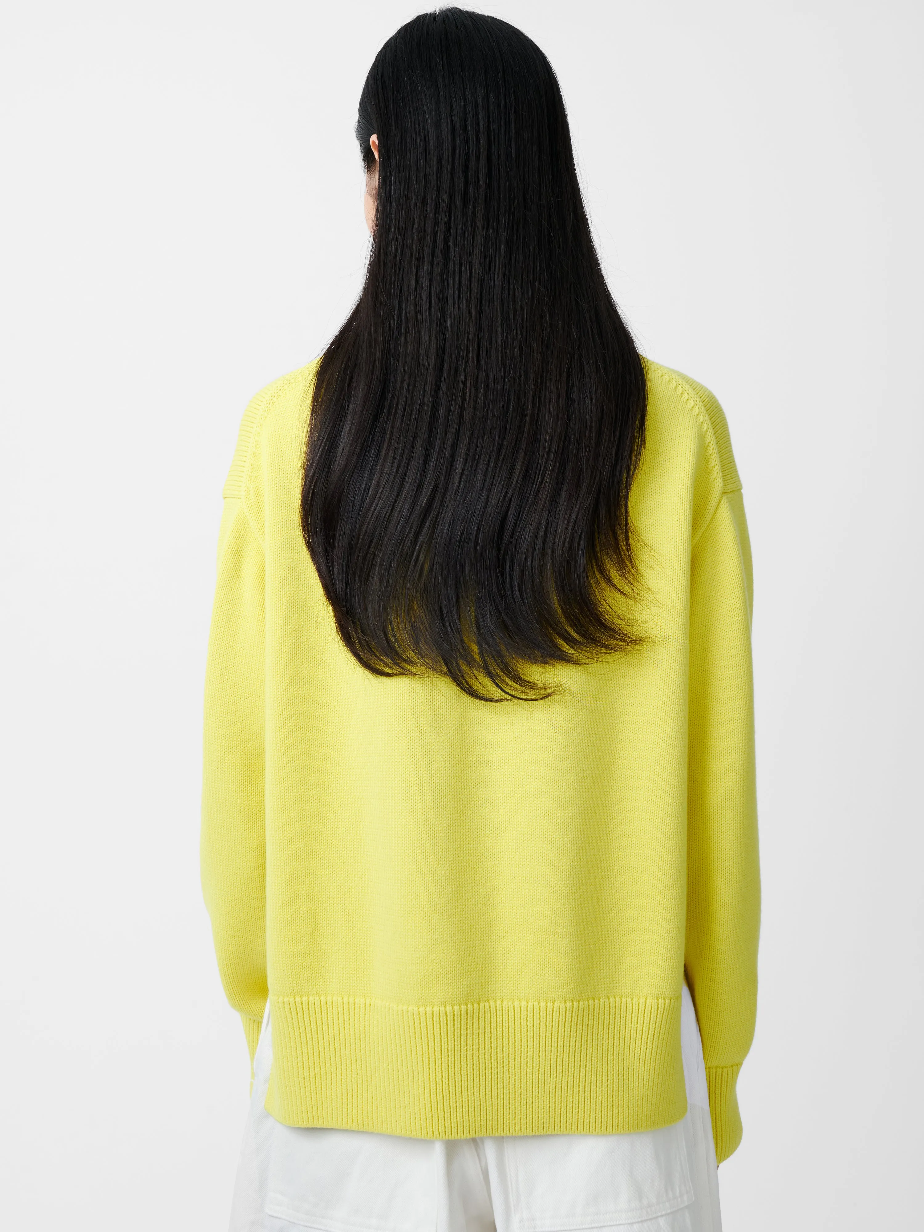 Patria Knit in Acid Yellow sold by Studio Nicholson product image thumbnail 4