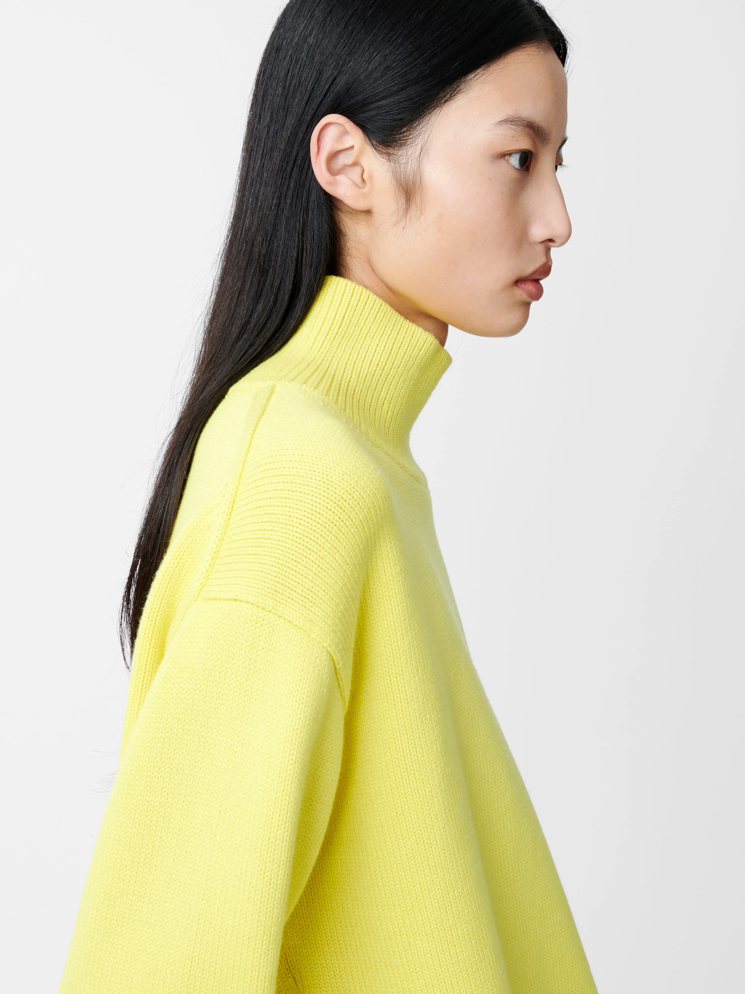 Patria Knit in Acid Yellow sold by Studio Nicholson product image thumbnail 5