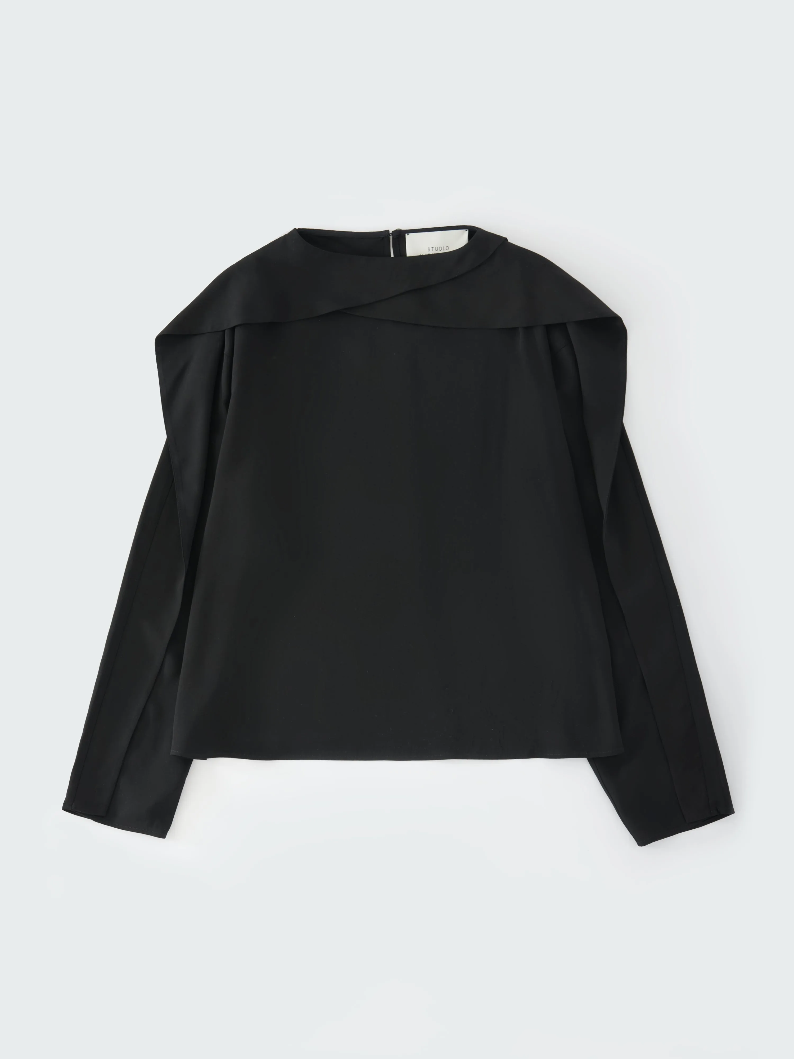 Emmet Top in Black sold by Studio Nicholson product image thumbnail 5