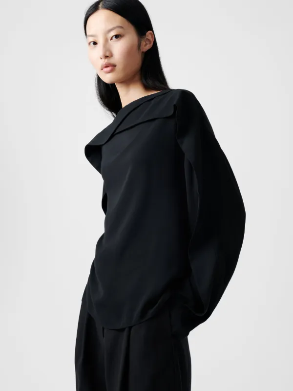 Emmet Top in Black sold by Studio Nicholson