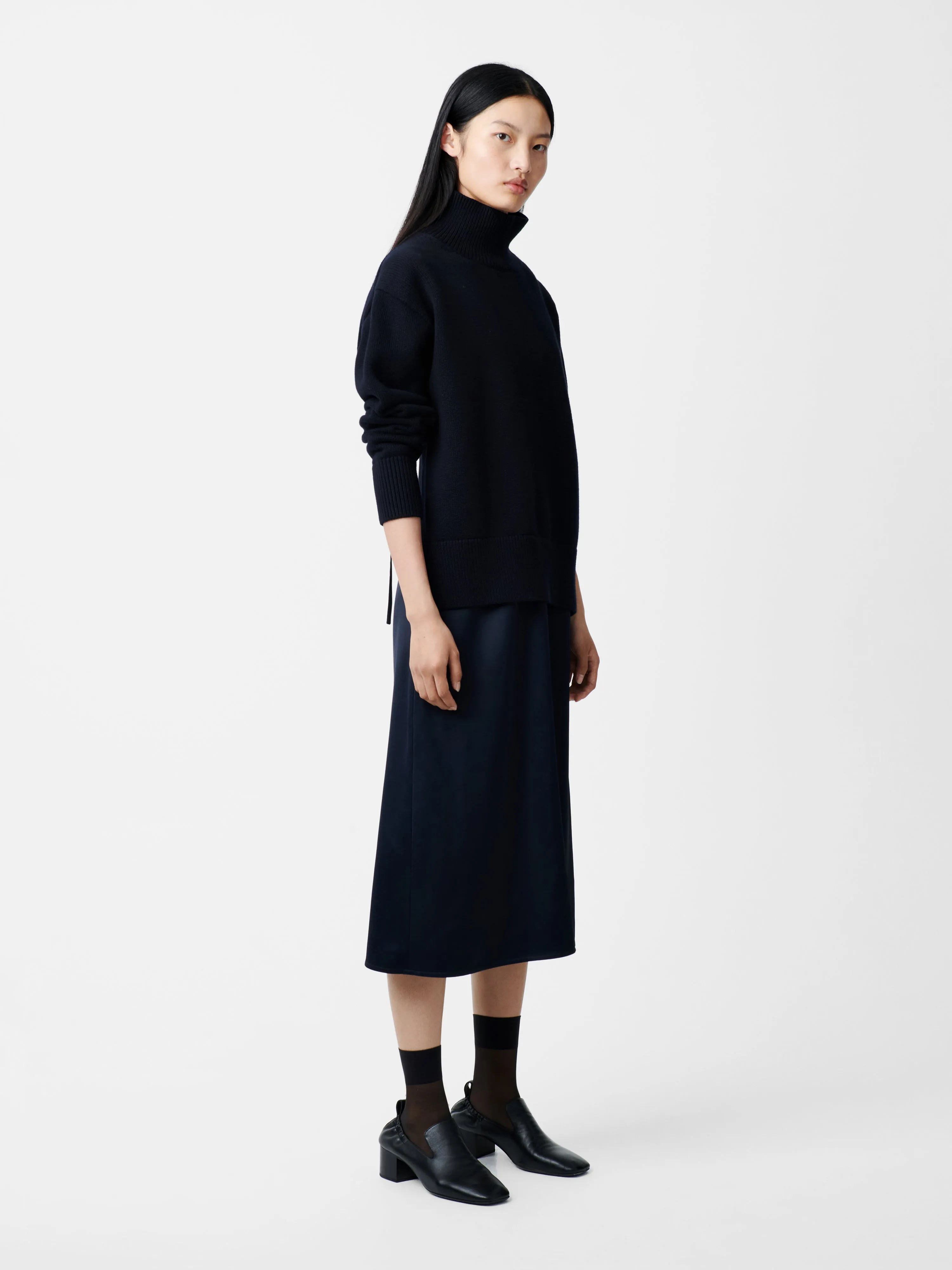 Patria Knit in Dark Navy sold by Studio Nicholson product image thumbnail 5