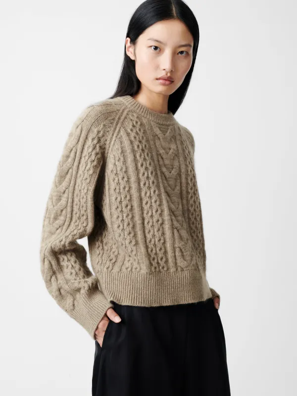 Molve Knit in Oatmeal sold by Studio Nicholson