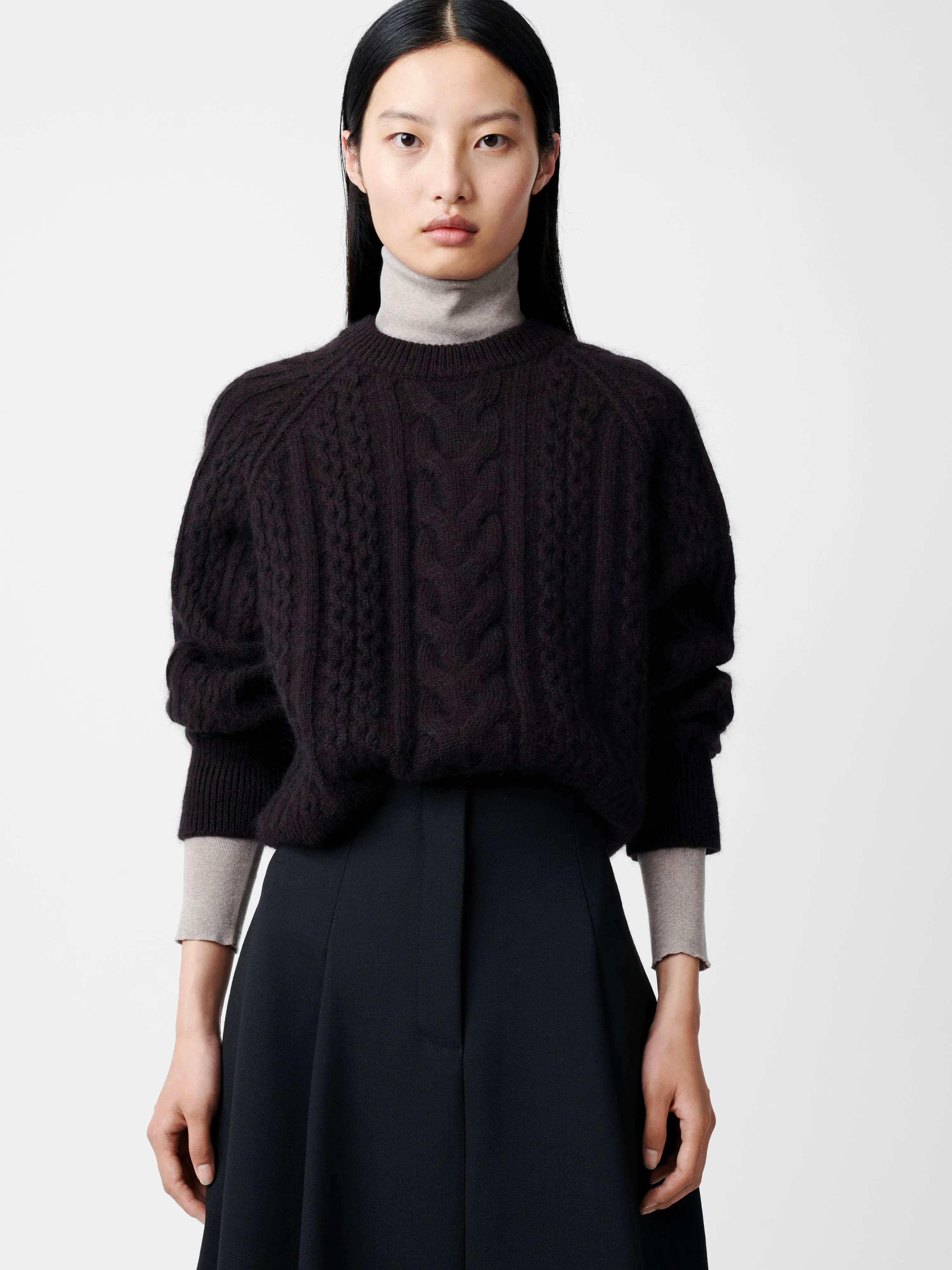 Molve Knit in Espresso sold by Studio Nicholson