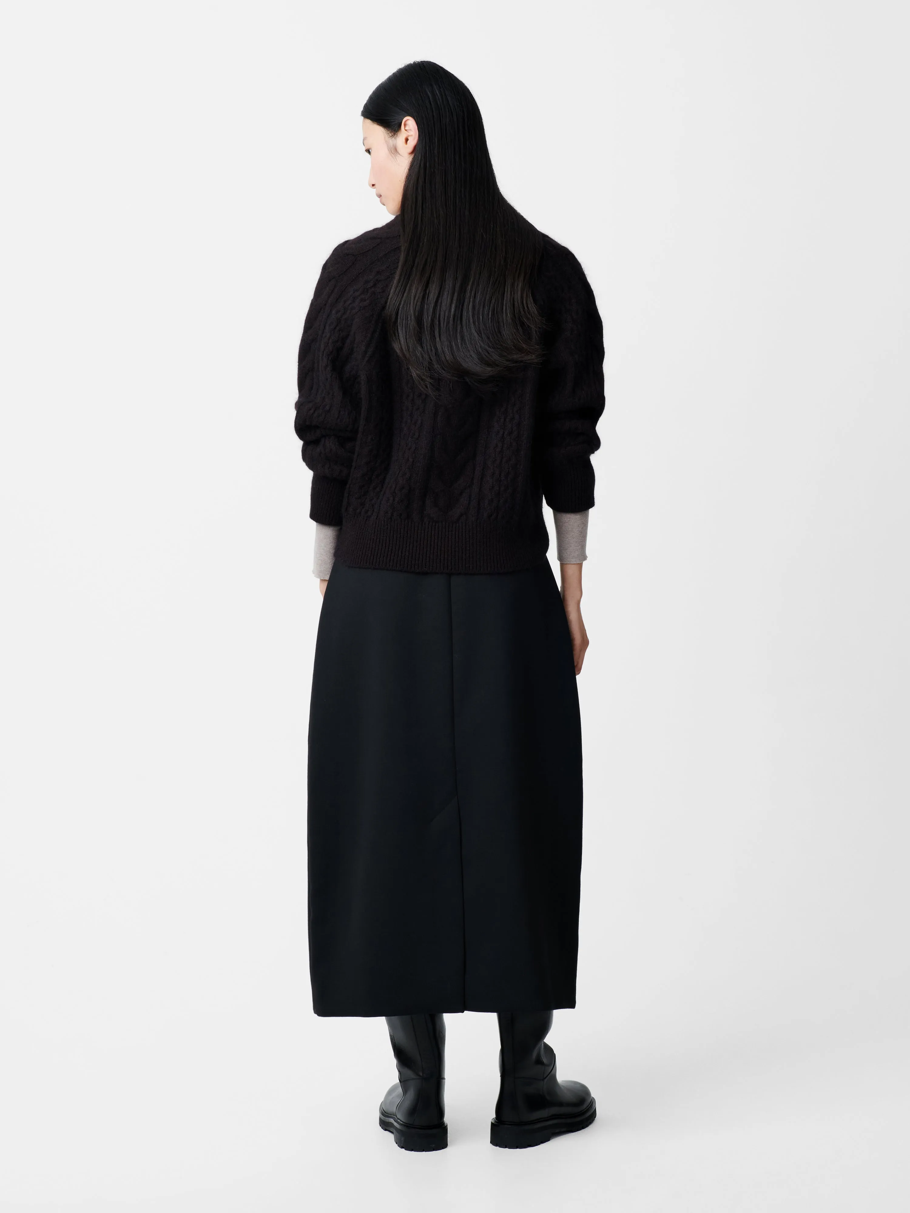 Molve Knit in Espresso sold by Studio Nicholson product image thumbnail 5