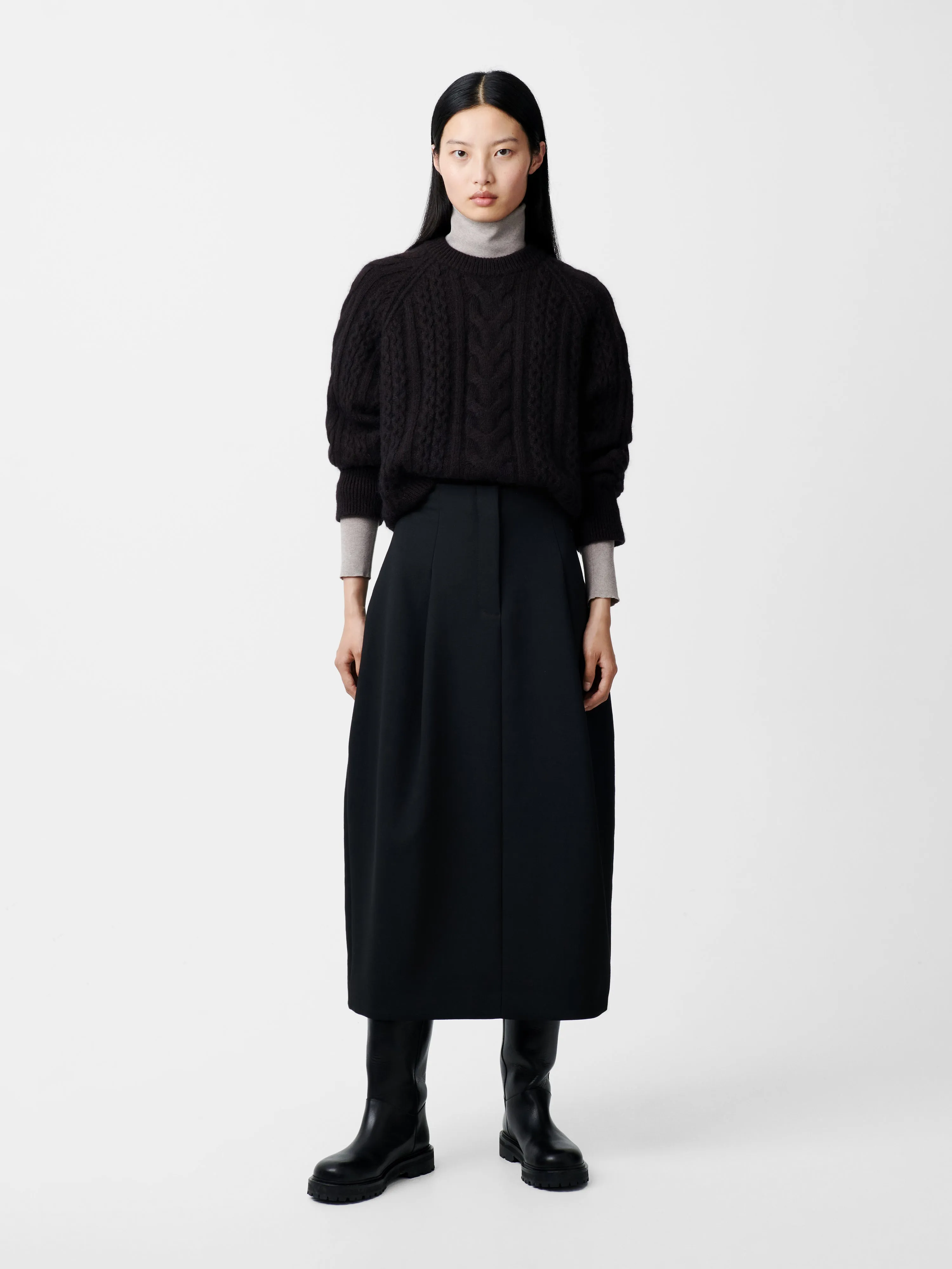 Molve Knit in Espresso sold by Studio Nicholson product image thumbnail 3