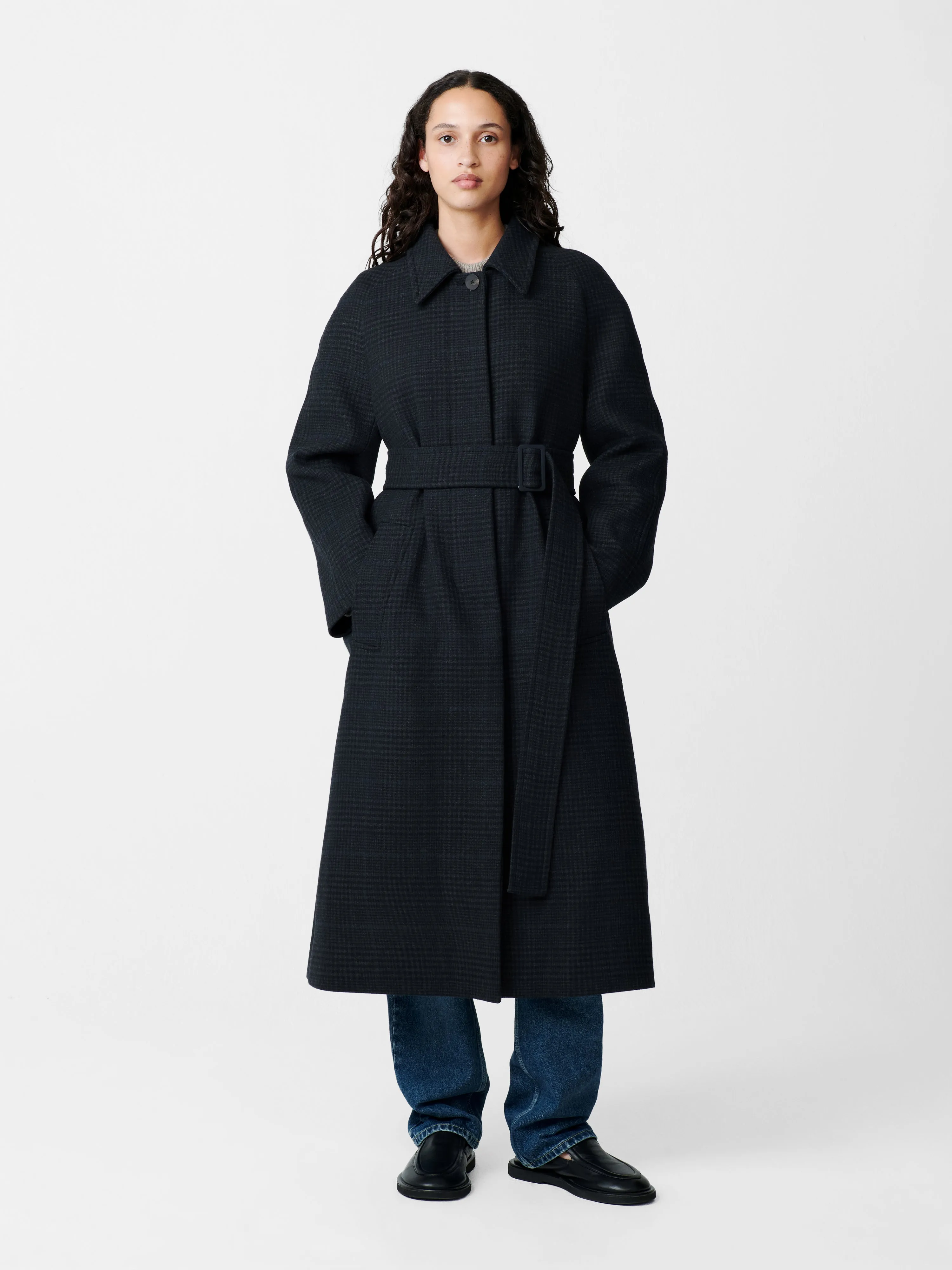 Denali Coat in Plaid sold by Studio Nicholson product image thumbnail 2