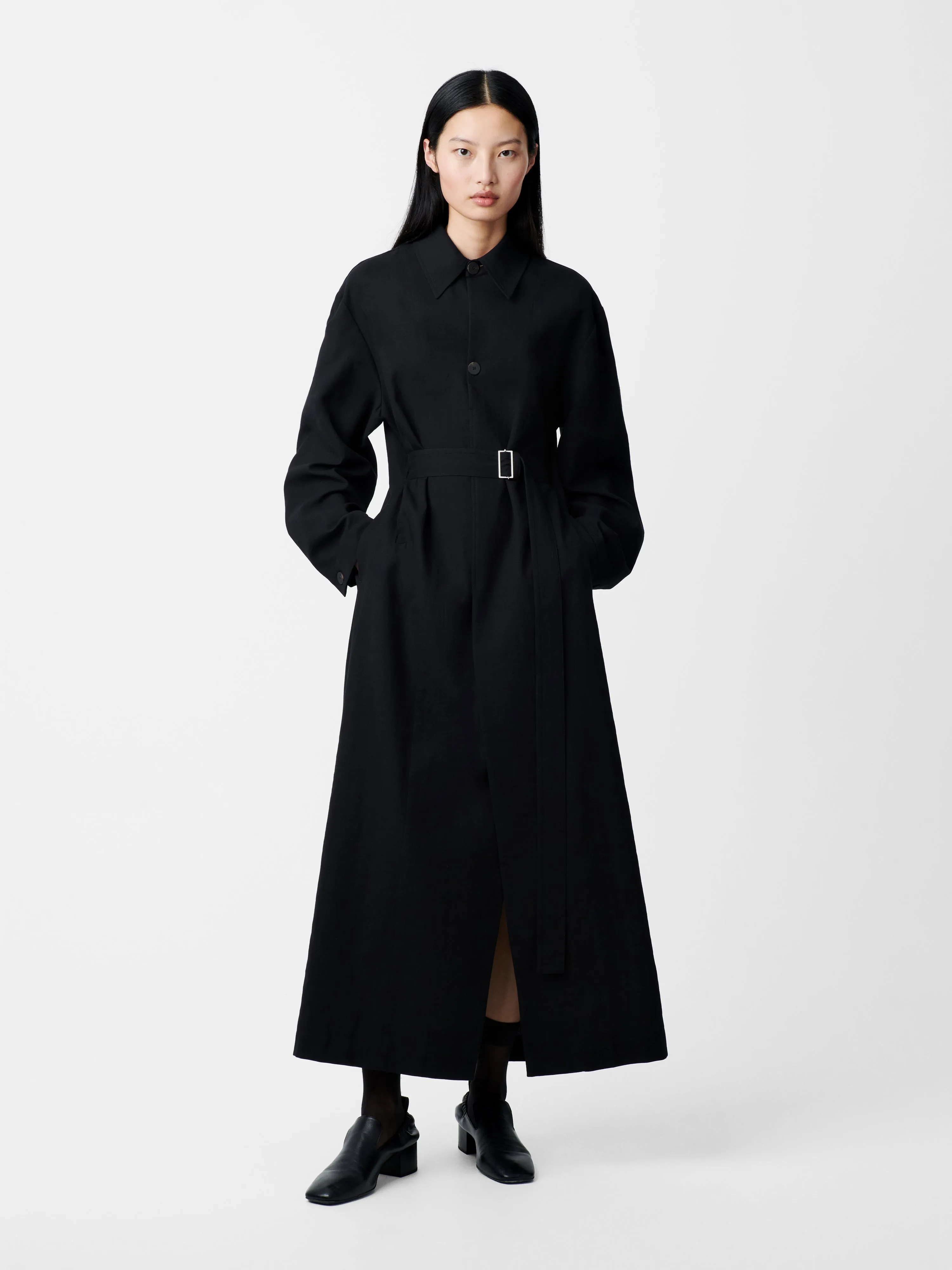 Mor Dress in Black sold by Studio Nicholson