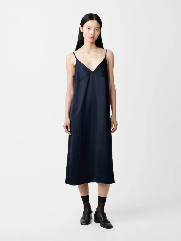Malebo Dress in Black Ink made by Studio Nicholson
