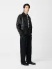 Piston Leather Jacket in Black sold by Studio Nicholson
