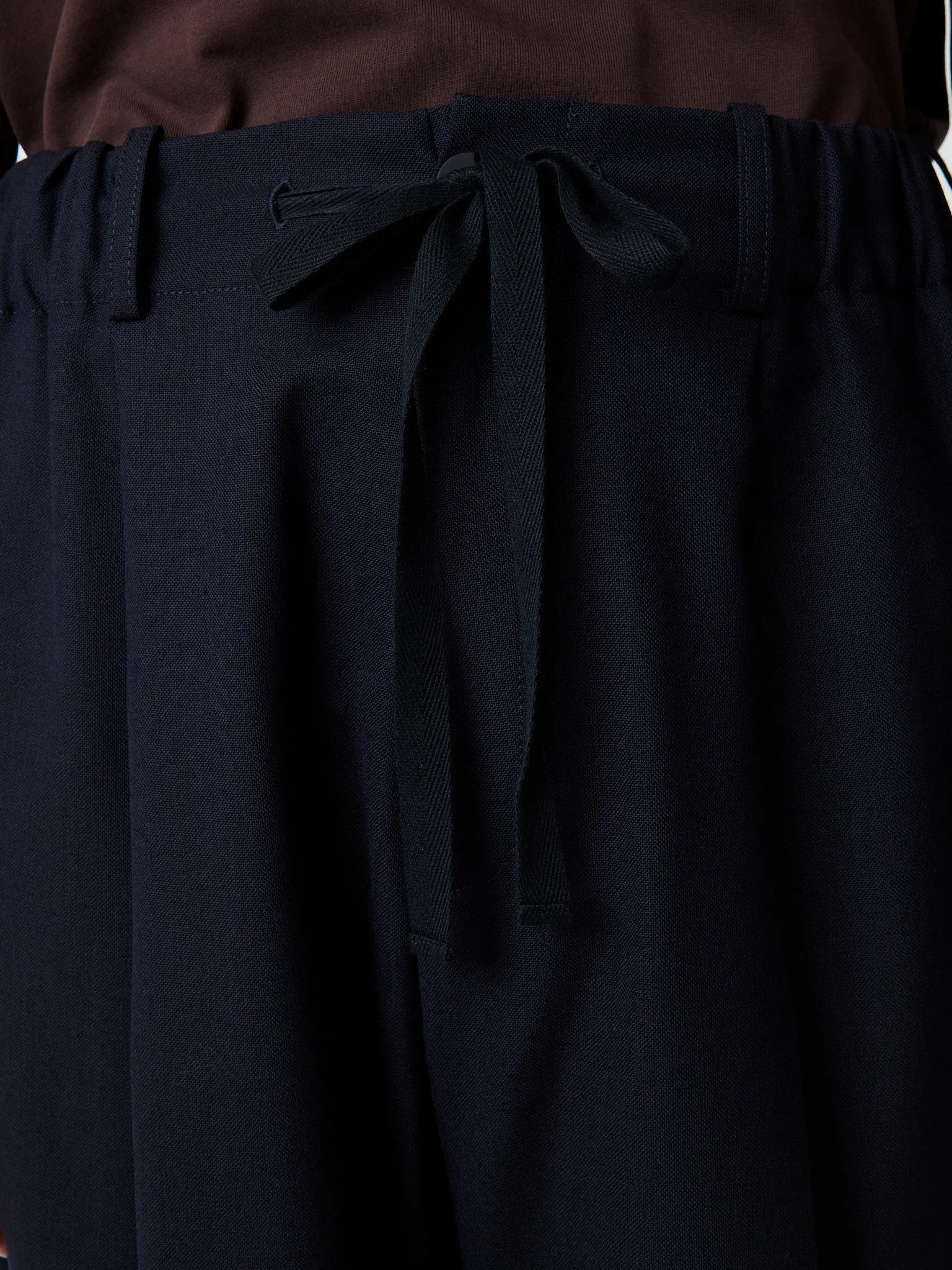 Noam Tropical Wool Pant in Darkest Navy sold by Studio Nicholson product image thumbnail 5