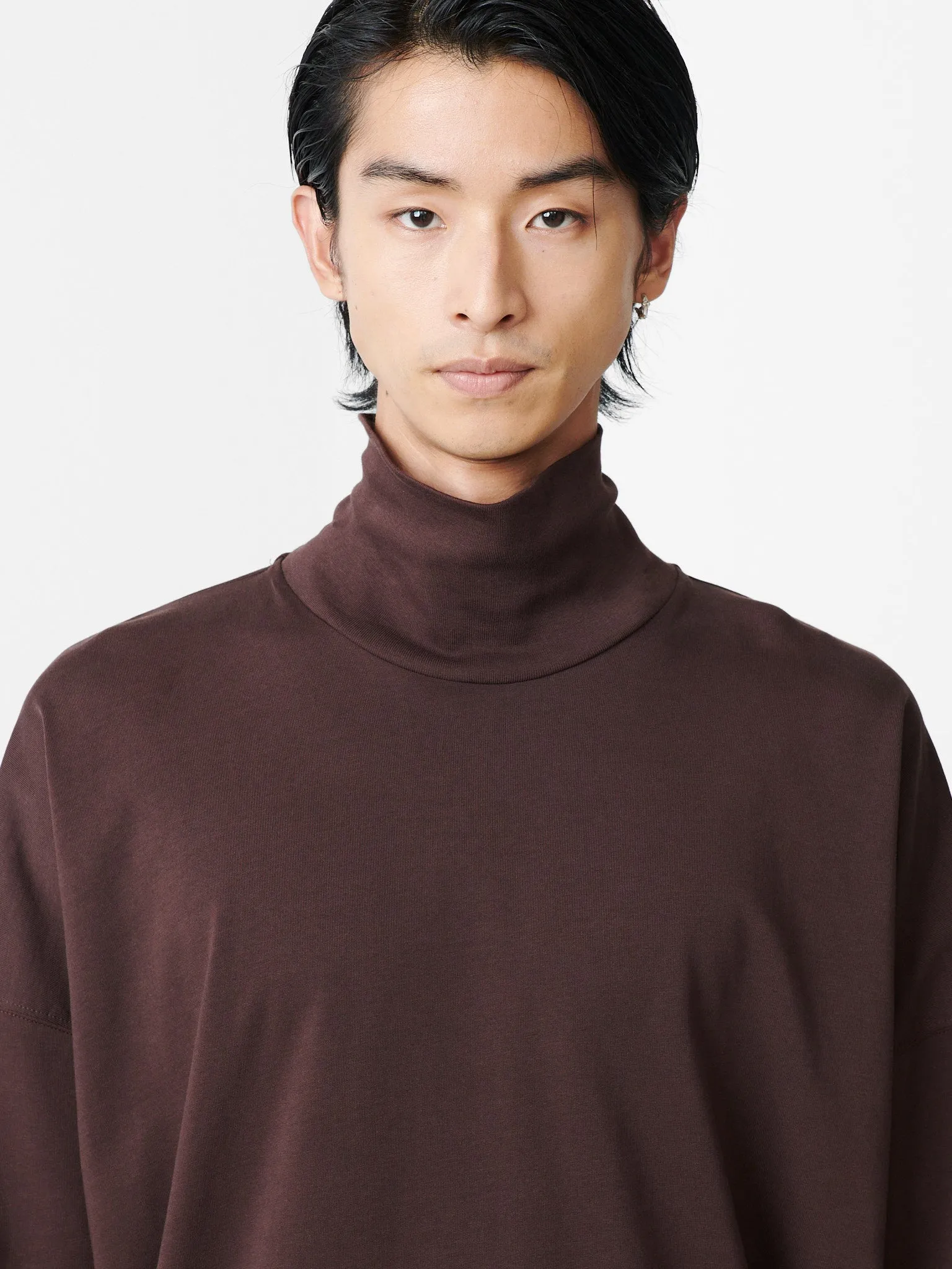 Area Jersey in Chocolate sold by Studio Nicholson product image thumbnail 5