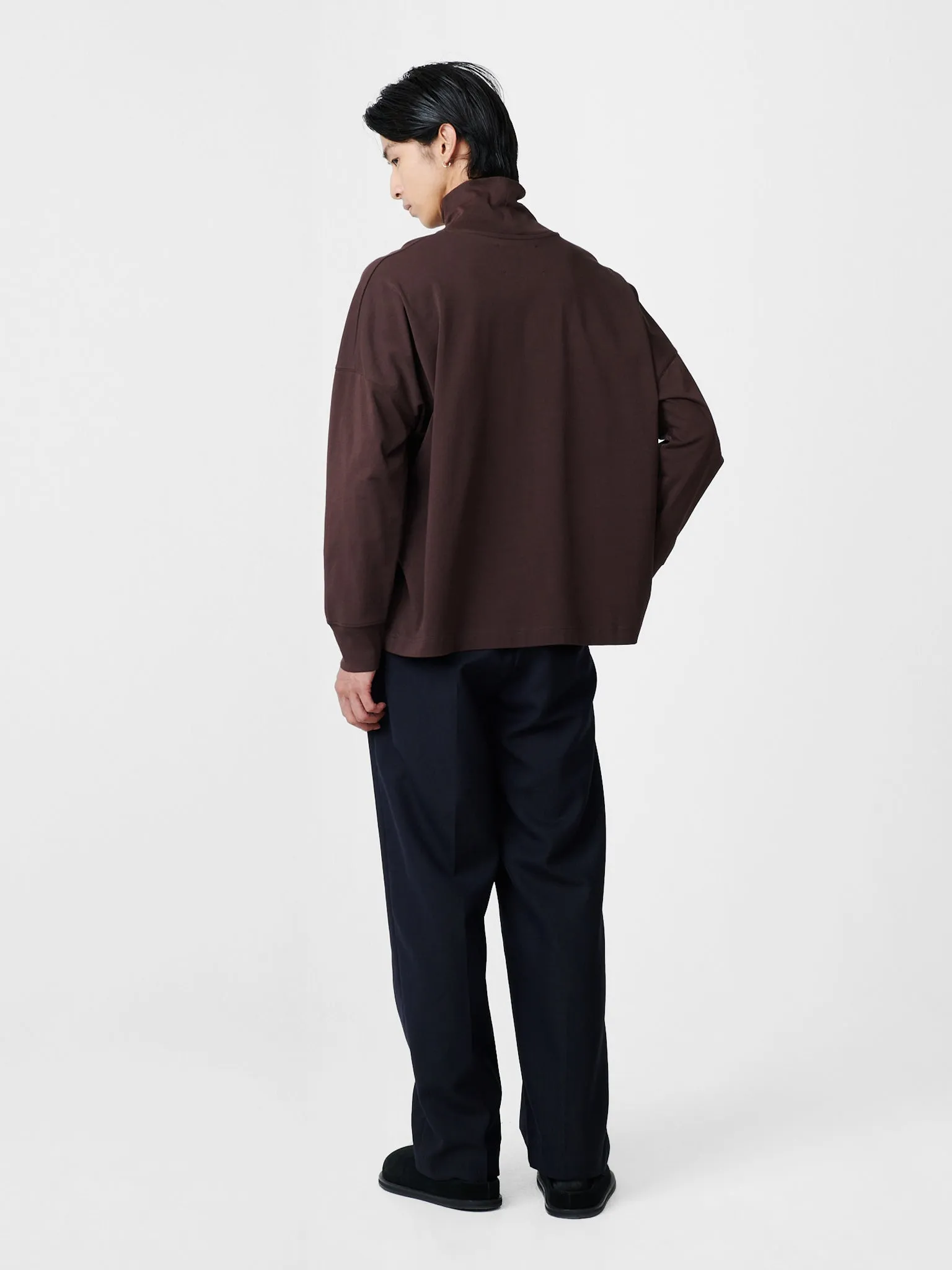 Area Jersey in Chocolate sold by Studio Nicholson product image thumbnail 4