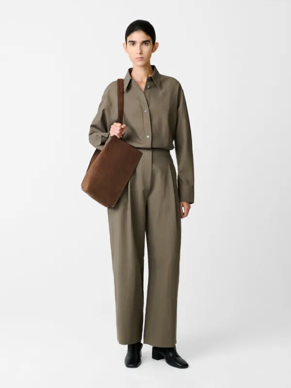 Ansell Pant in Fossil sold by Studio Nicholson