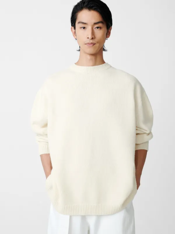 Hemyl Knit in Parchment made by Studio Nicholson