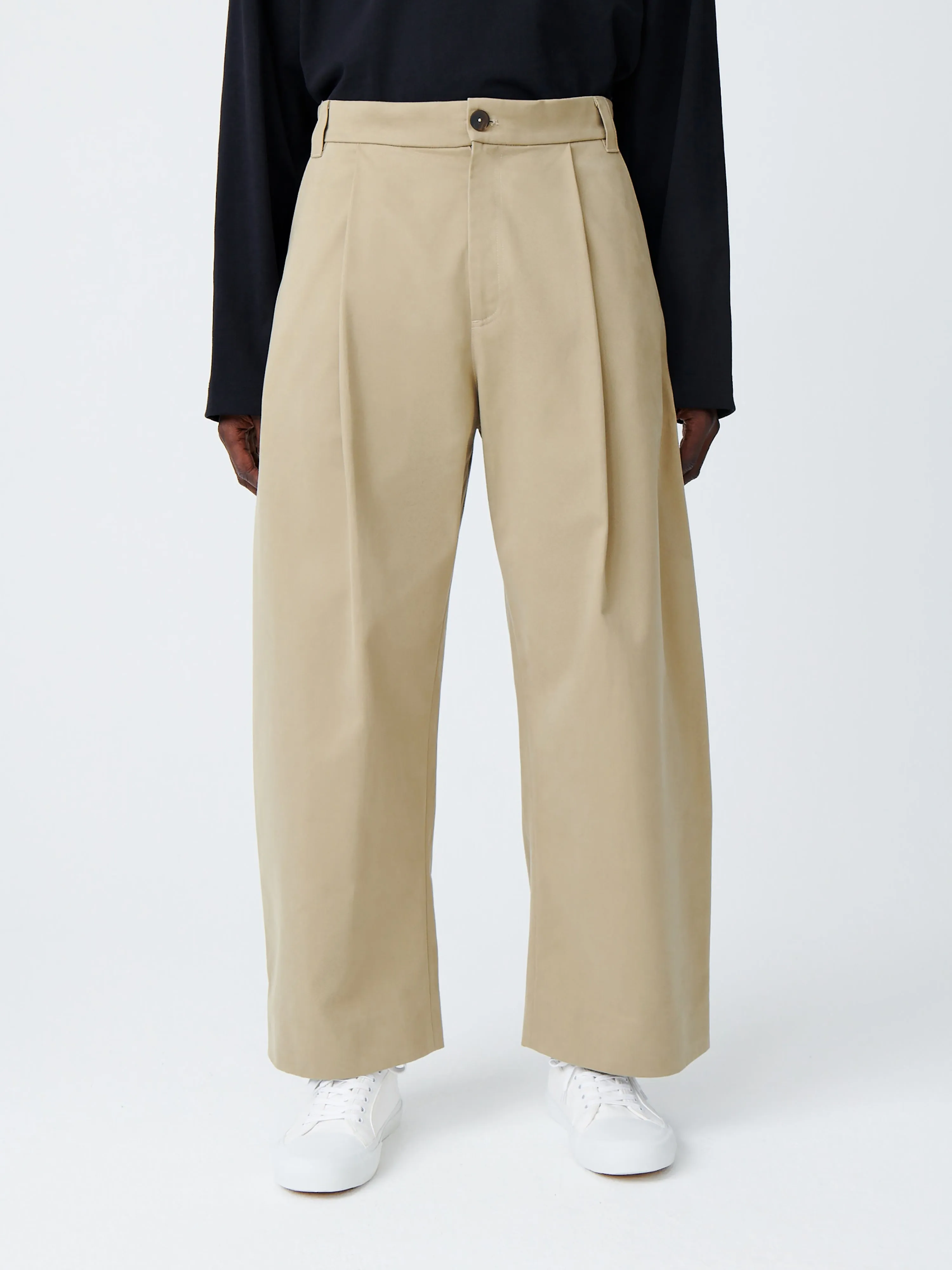 Sorte Pant in Tan sold by Studio Nicholson product image thumbnail 4