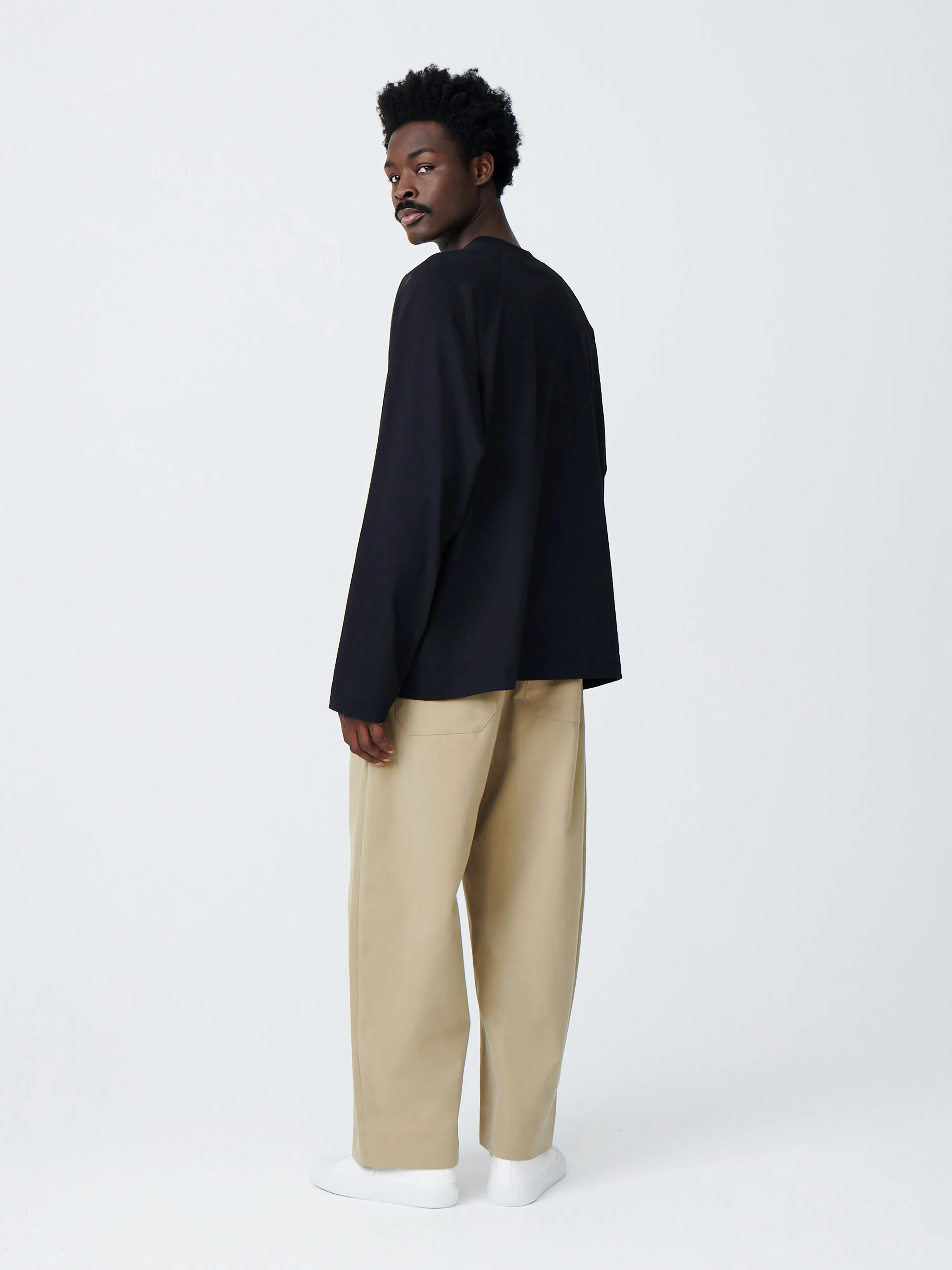 Sorte Pant in Tan sold by Studio Nicholson product image thumbnail 3