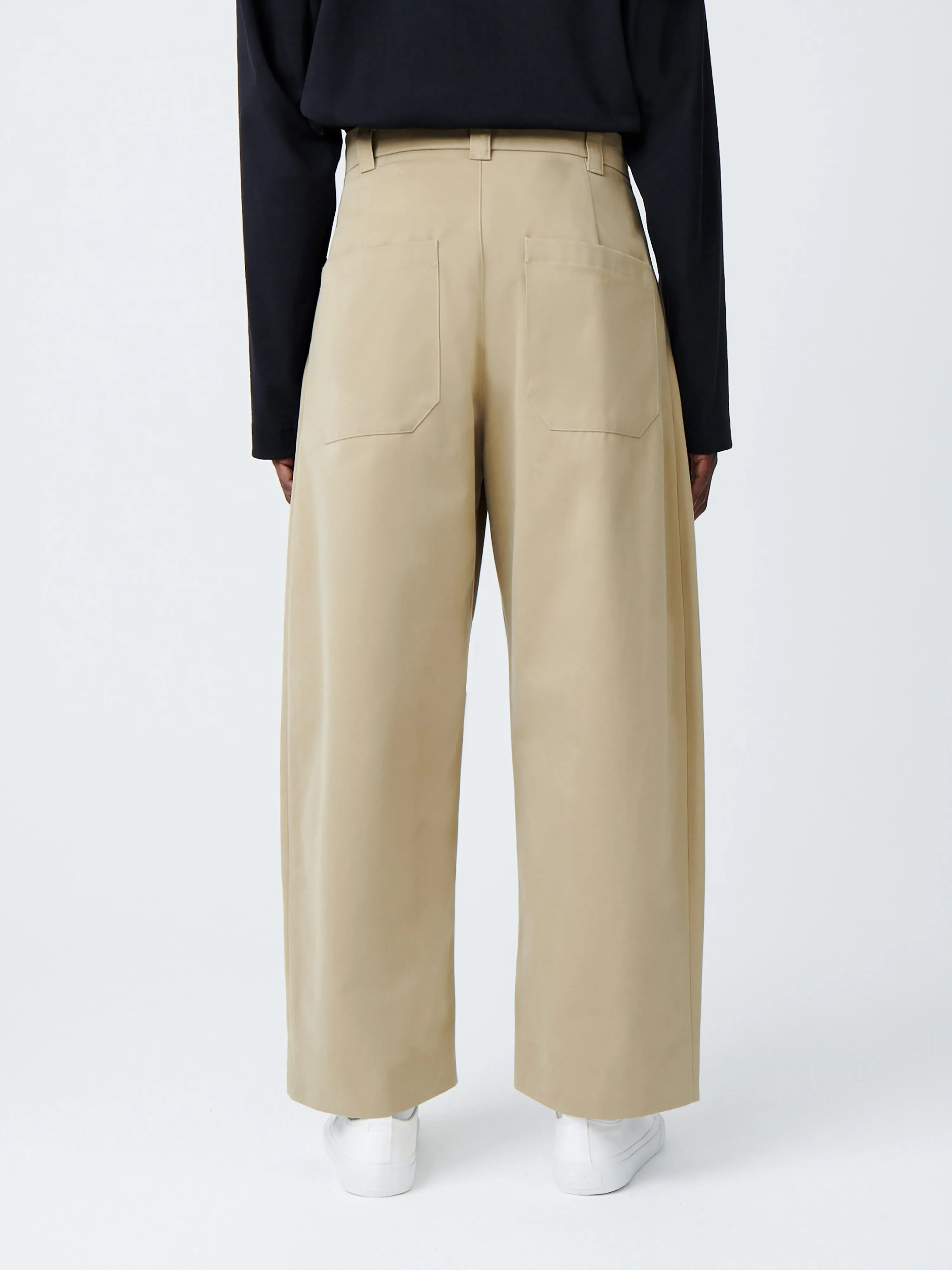 Sorte Pant in Tan sold by Studio Nicholson product image thumbnail 5