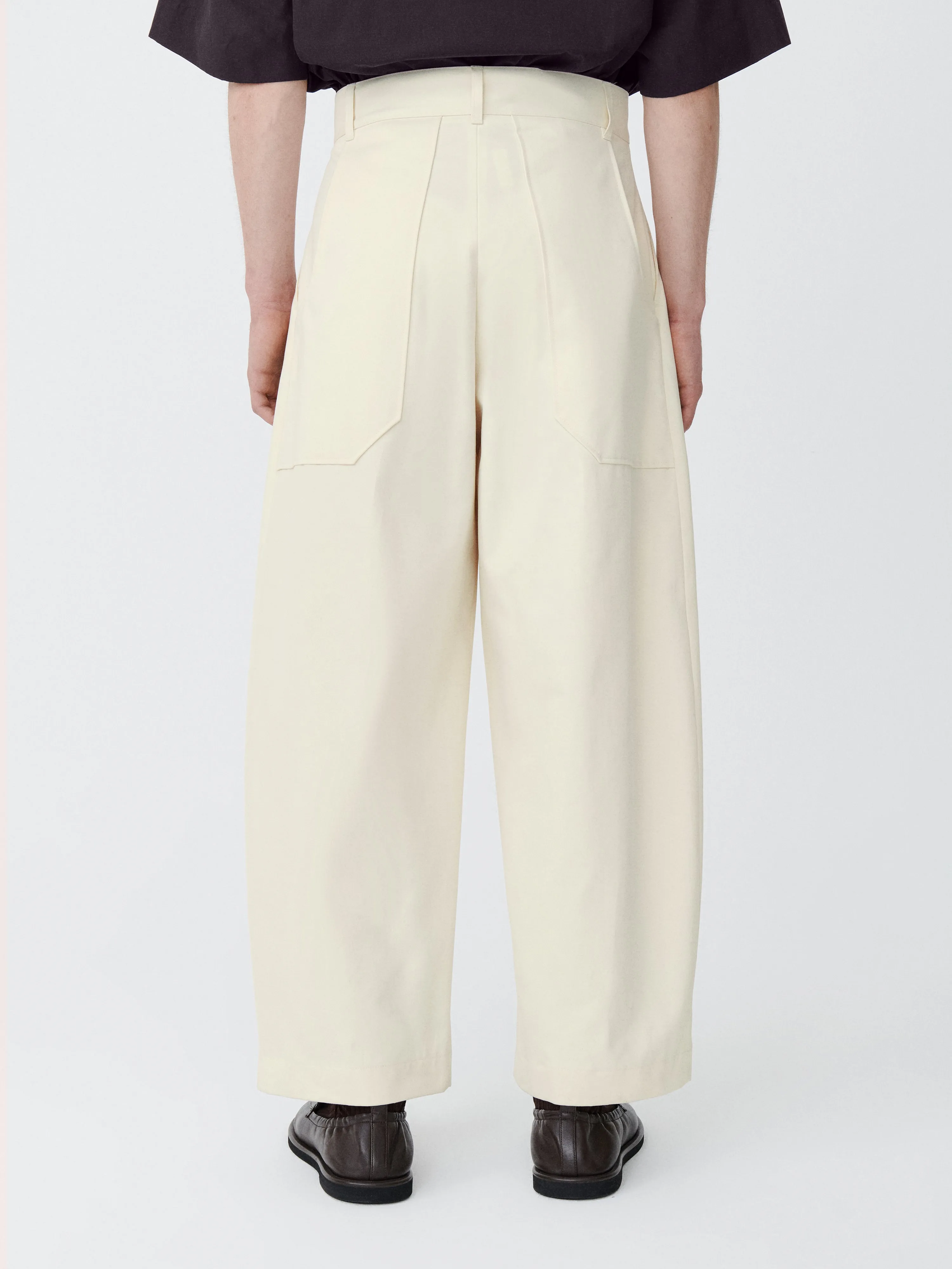 Guild Pant in Milk sold by Studio Nicholson product image thumbnail 5