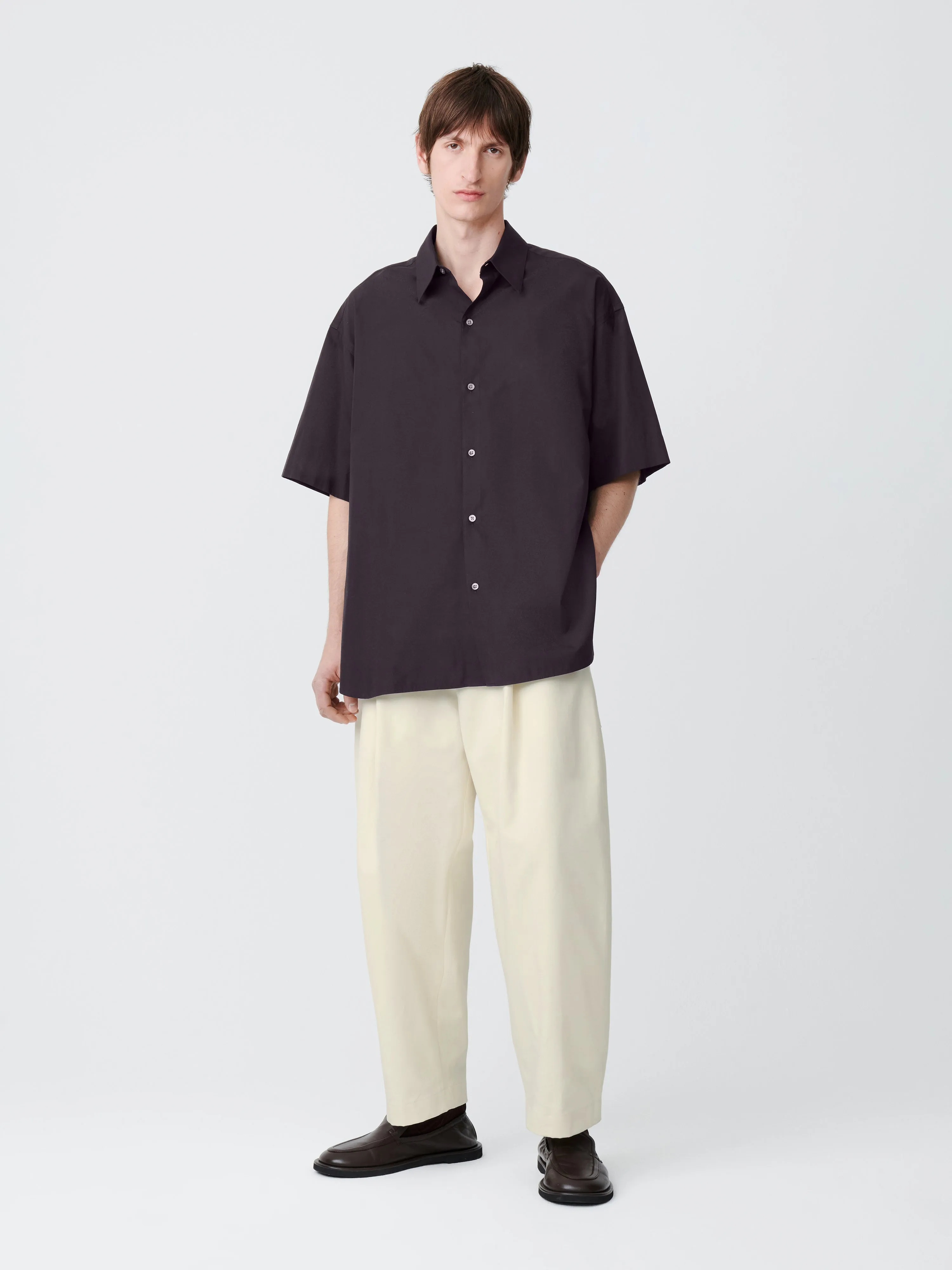 Guild Pant in Milk sold by Studio Nicholson product image thumbnail 2