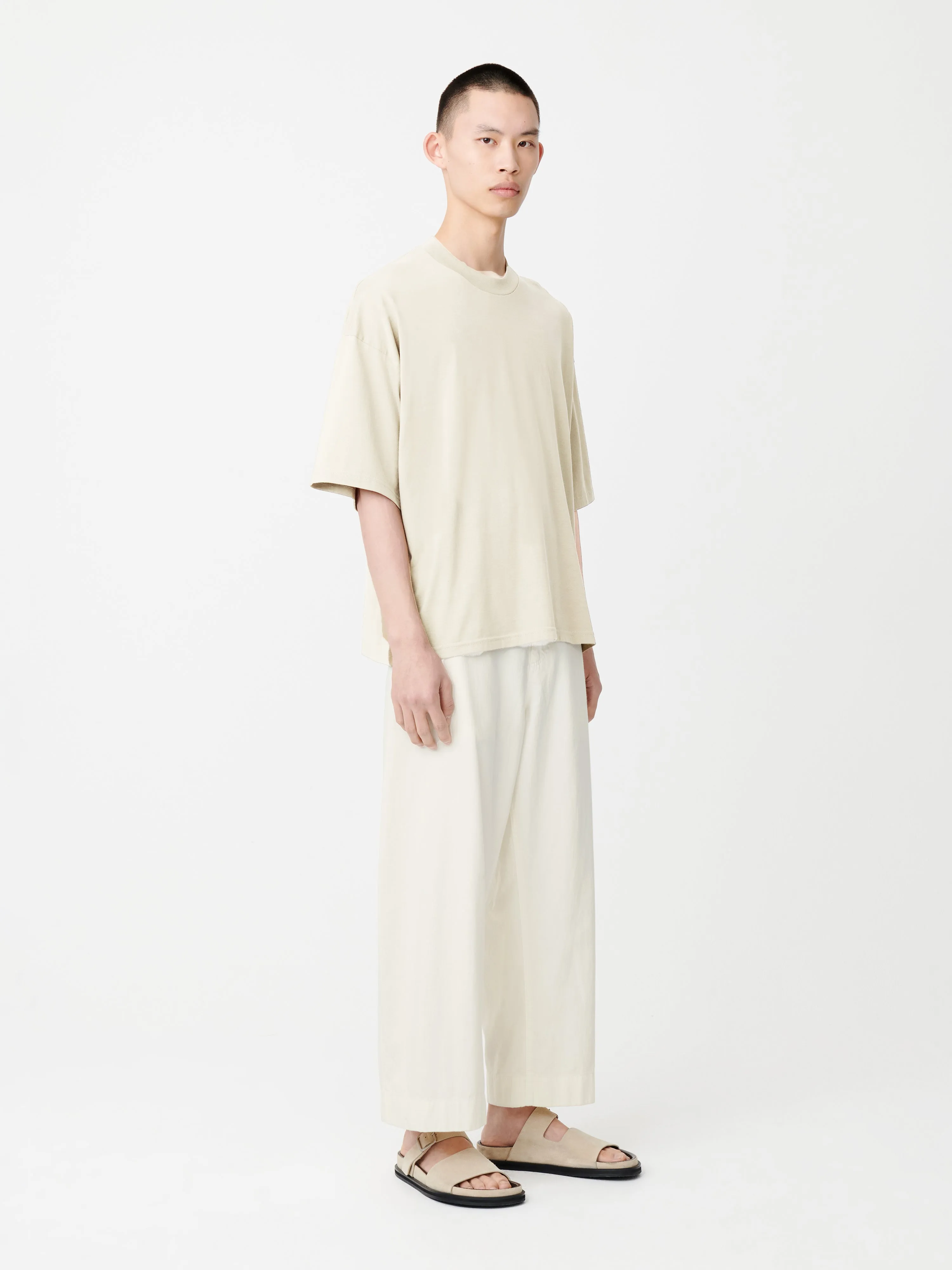 Piu T-shirt in Parchment sold by Studio Nicholson product image thumbnail 2