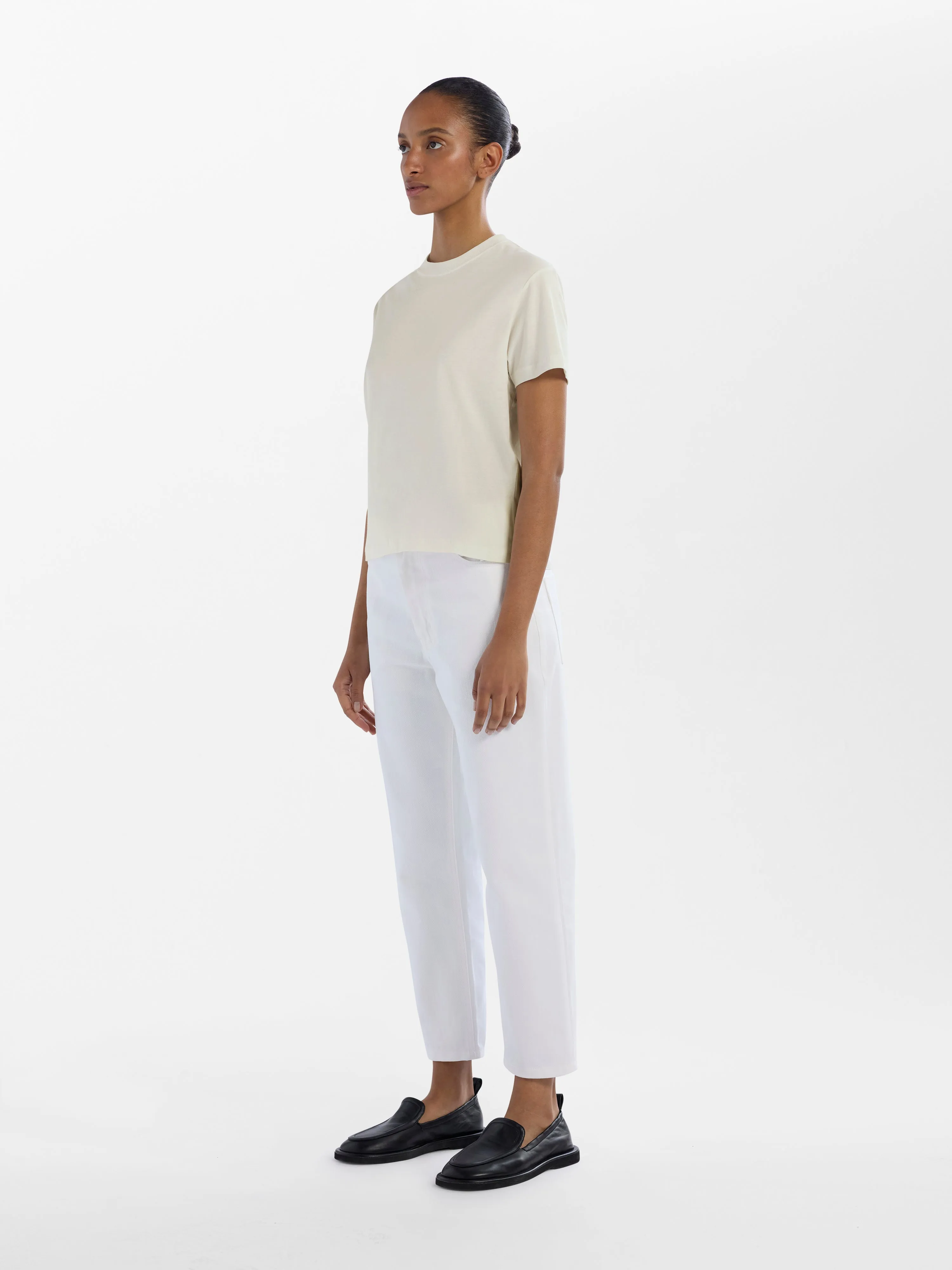 Marine T-Shirt in Dove sold by Studio Nicholson product image thumbnail 3