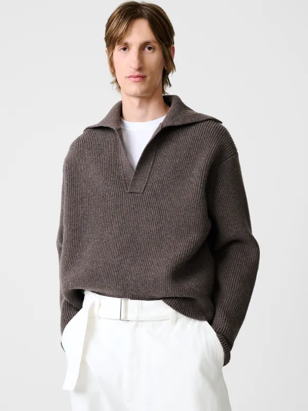 Nash Knit in Mole made by Studio Nicholson