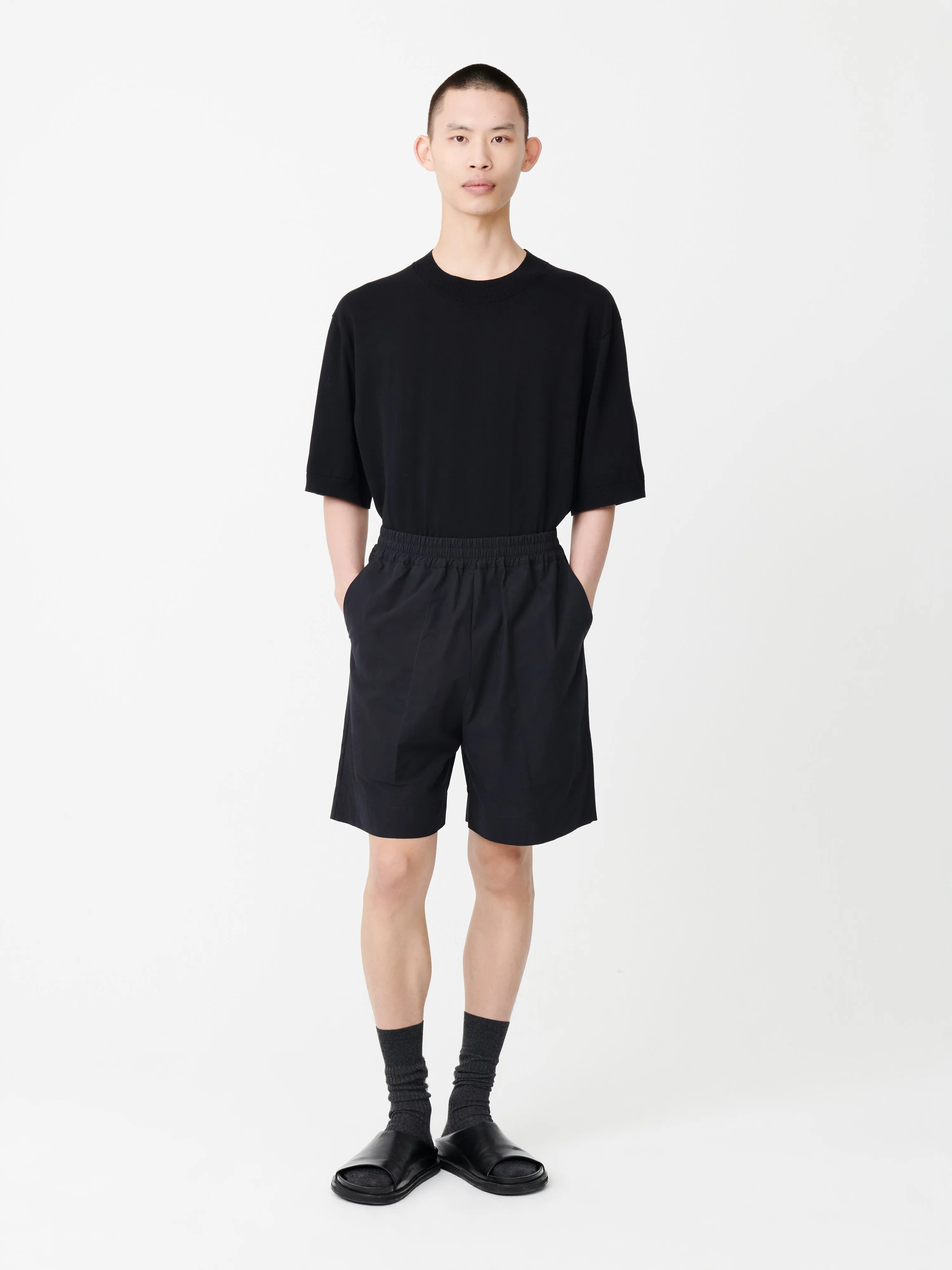 Ford Short in Darkest Navy sold by Studio Nicholson