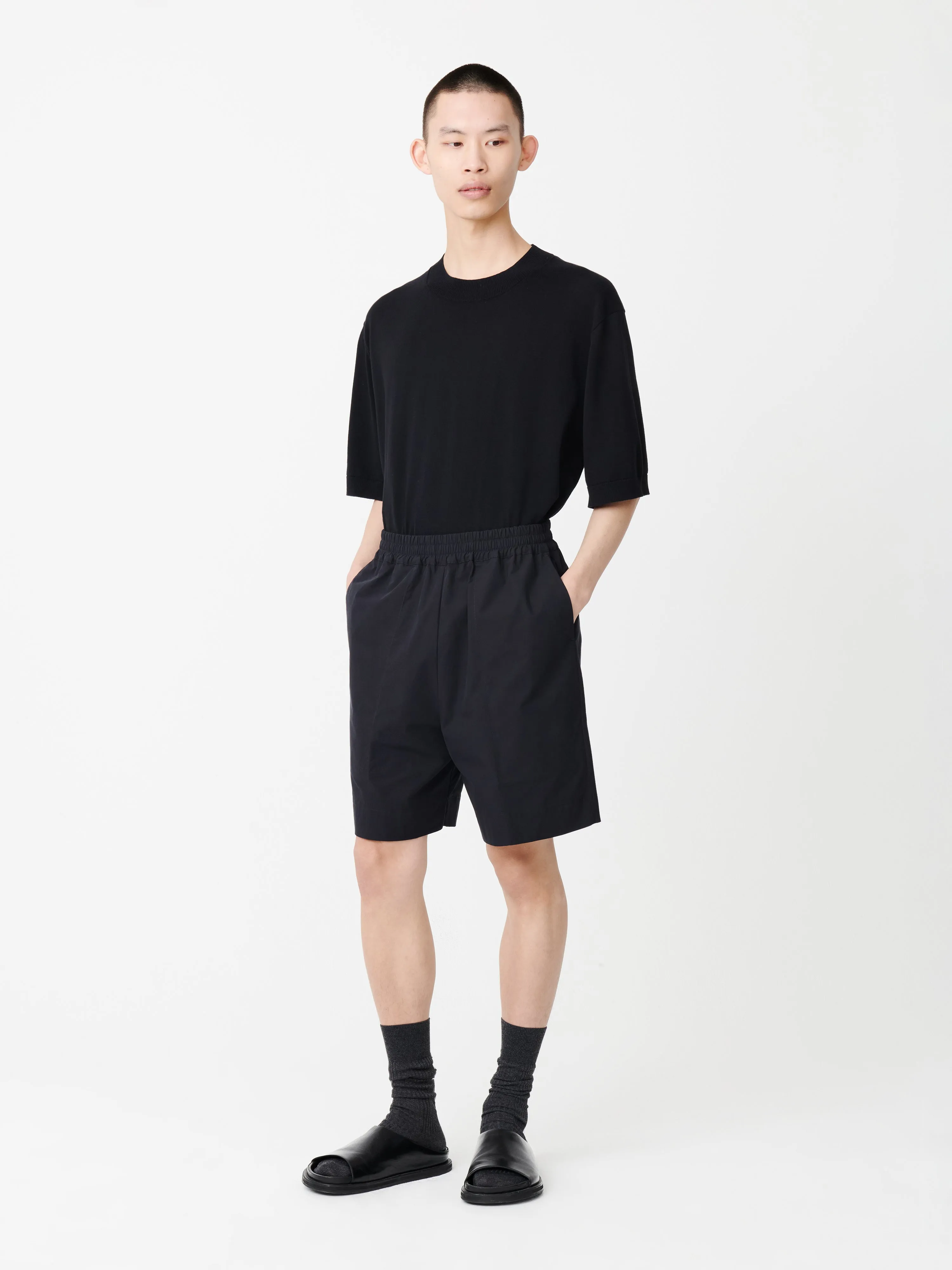 Ford Short in Darkest Navy sold by Studio Nicholson product image thumbnail 2