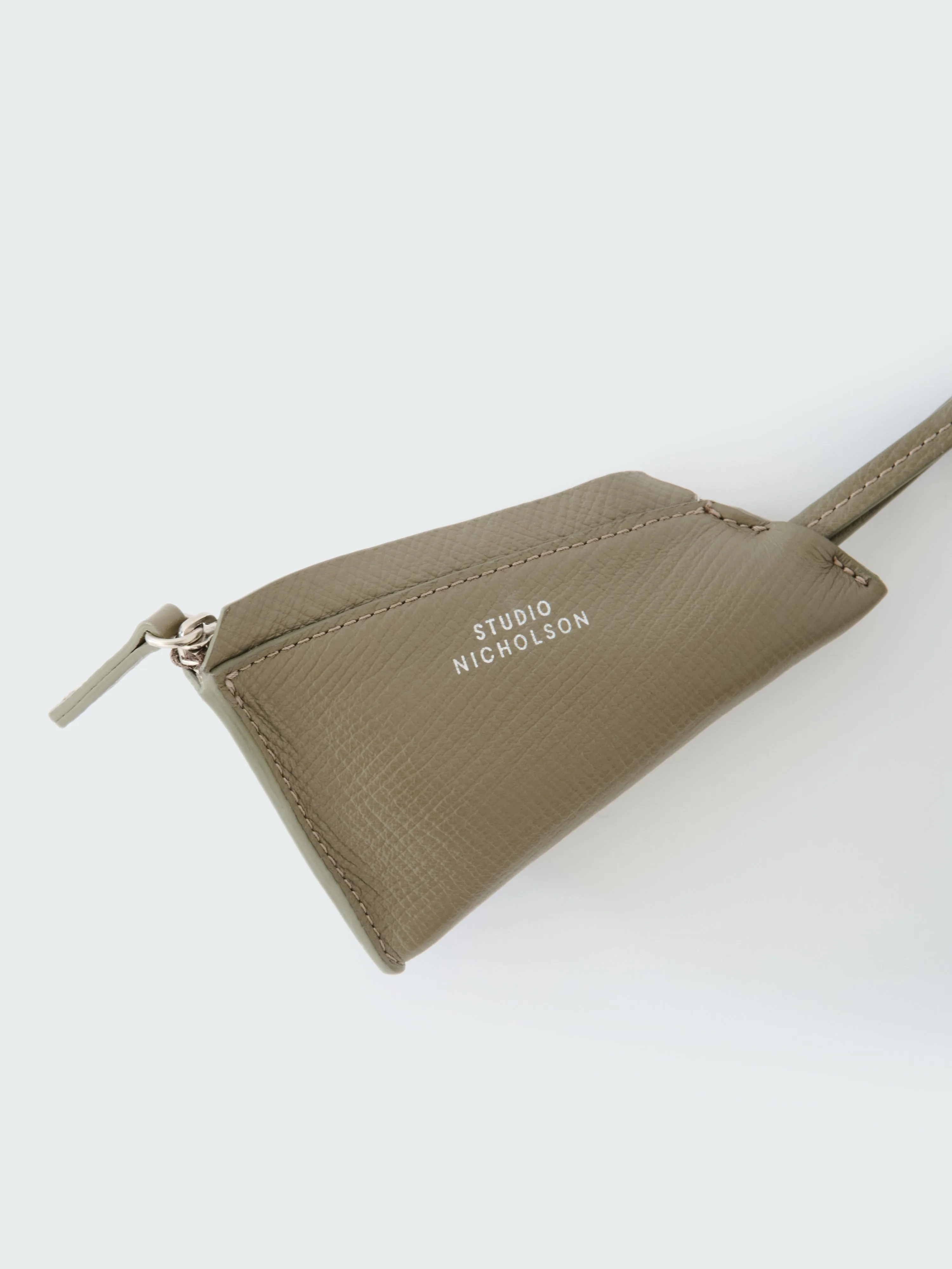 Pochi Leather Pouch in Elephant sold by Studio Nicholson product image thumbnail 3