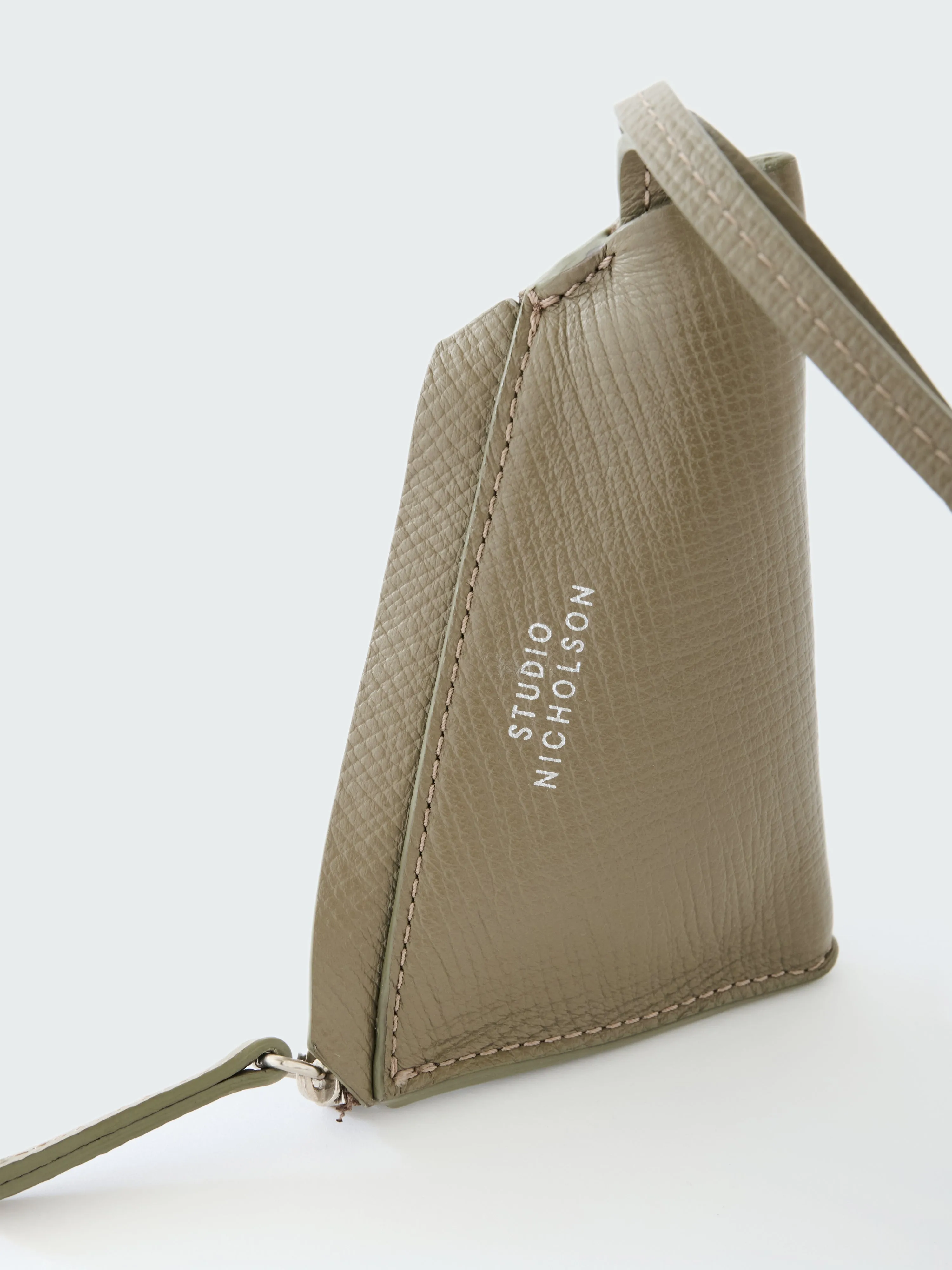 Pochi Leather Pouch in Elephant sold by Studio Nicholson product image thumbnail 4