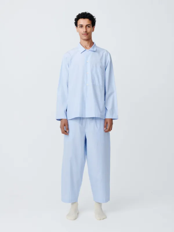 PJ Pant Set in Pale Blue made by Studio Nicholson